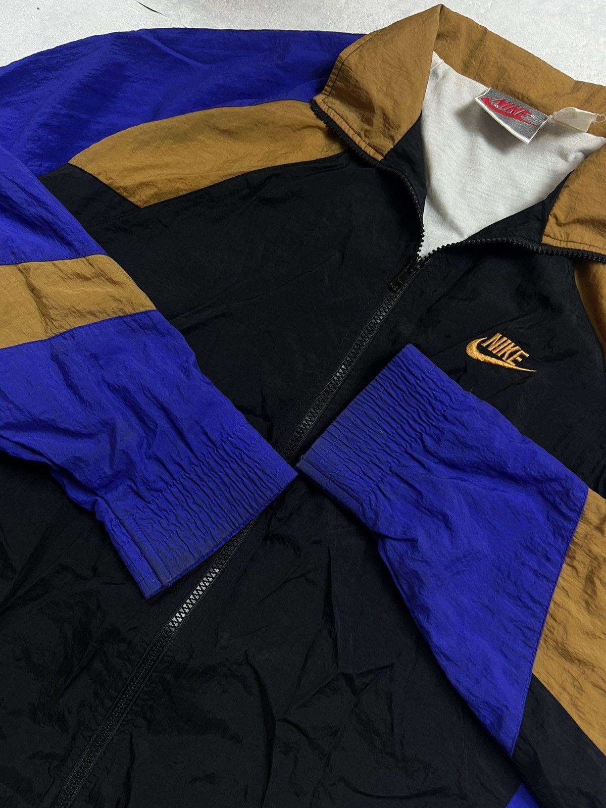 Nike 90s Nike Retro Logo Vintage Y2K Windbreaker Light Jackef Size US M / EU 48-50 / 2 - 6 Thumbnail