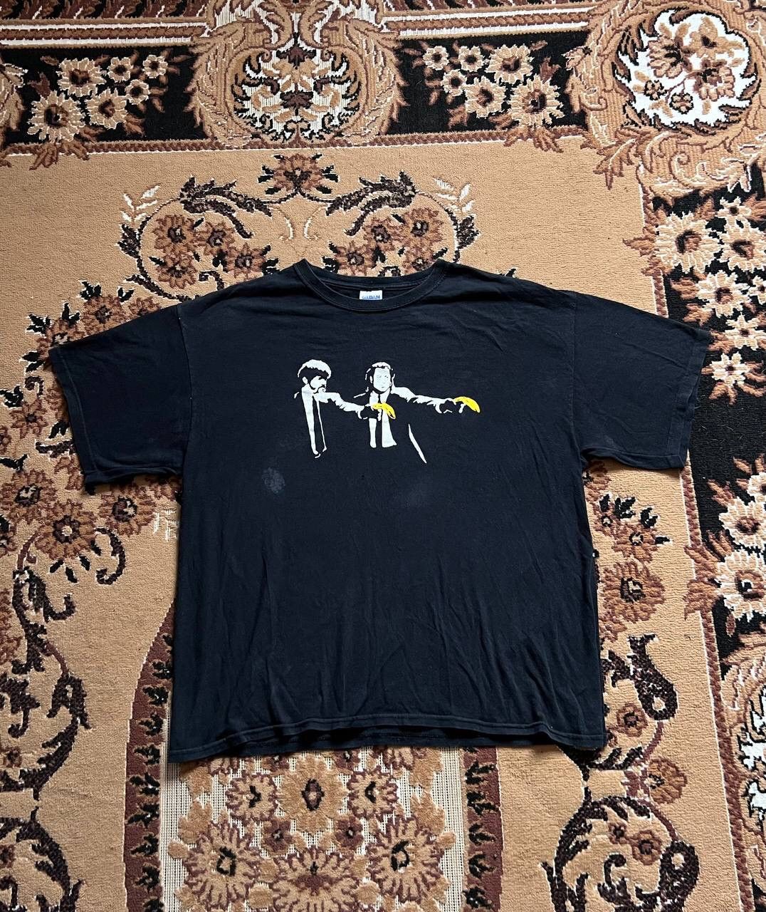Other Vintage Pulp Fiction Shirt XL Movie Banana Guns Tarantino Size US XL / EU 56 / 4 - 1 Thumbnail