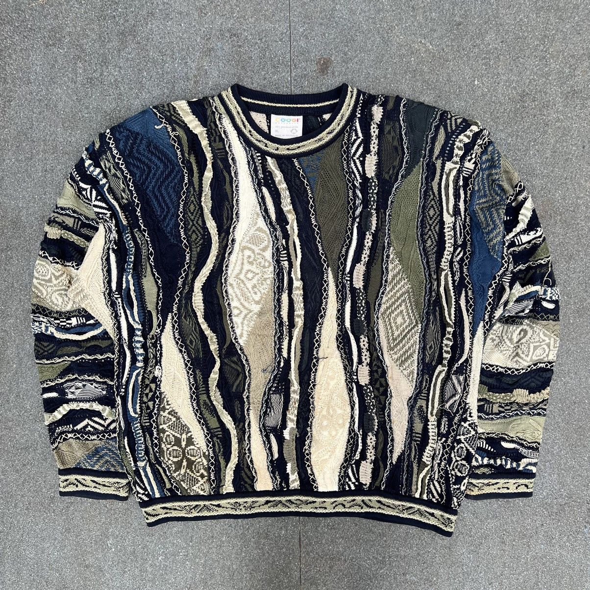 Coogi × Vintage Crazy Vintage Coogi 3D Cable Knitwear Size US L / EU 52-54 / 3 - 1 Thumbnail