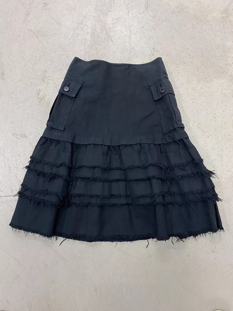 Comme des Garcons Comme des garcons size os Destroy the cargo cake skirt 250 Size 31" - 1 Thumbnail