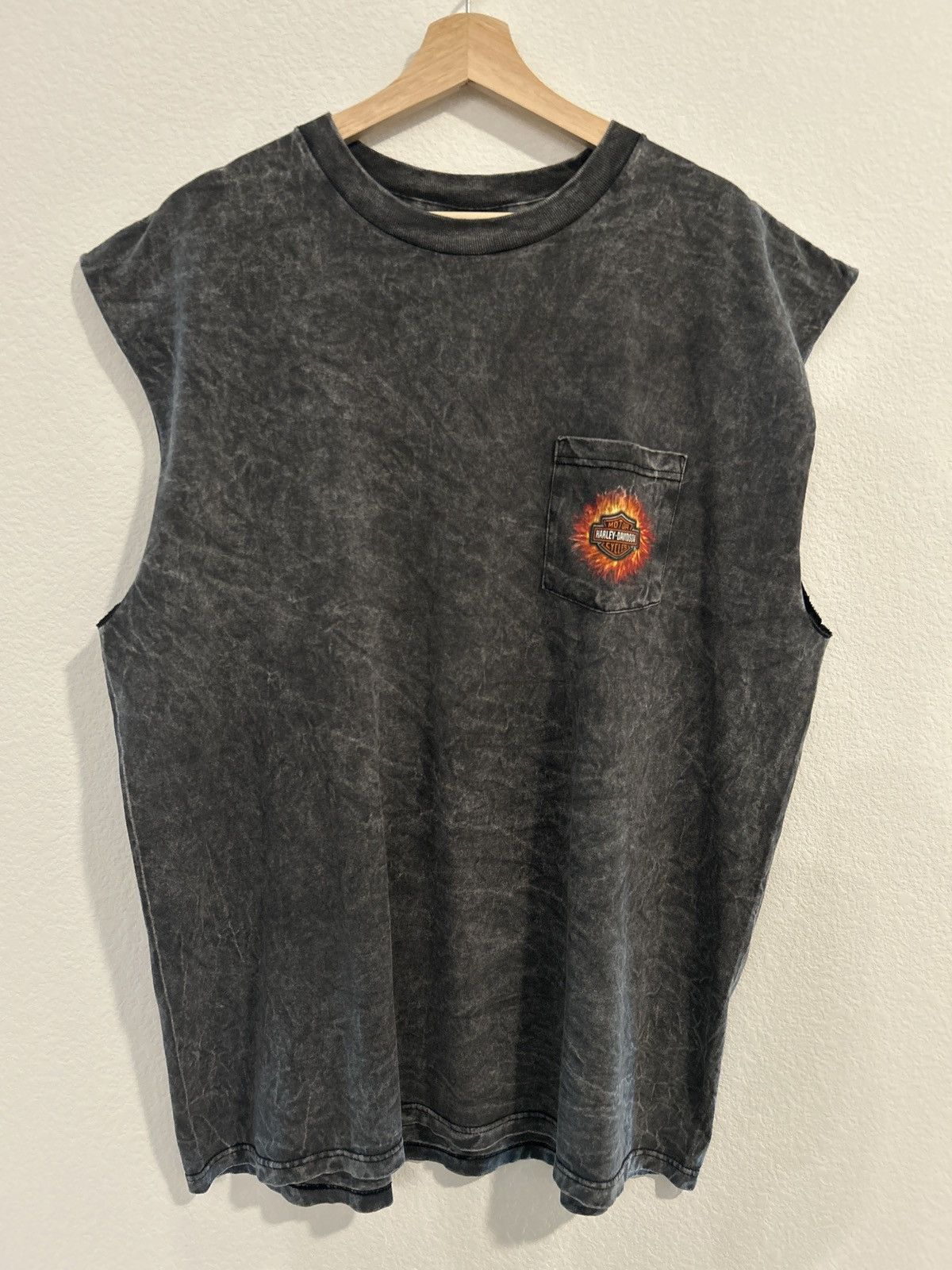 Vintage Vintage 2002 Harley Davidson Las Vegas T Shirt Size US XL / EU 56 / 4 - 2 Thumbnail
