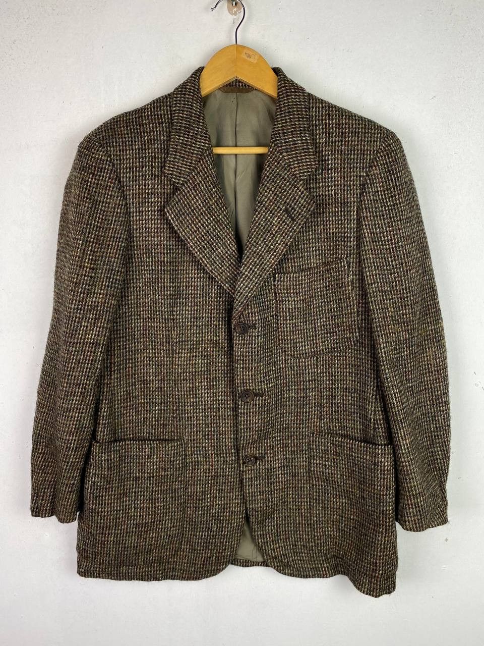 Harris Tweed harris tweed handwoven wool jacket nice design Size US M / EU 48-50 / 2 - 1 Thumbnail