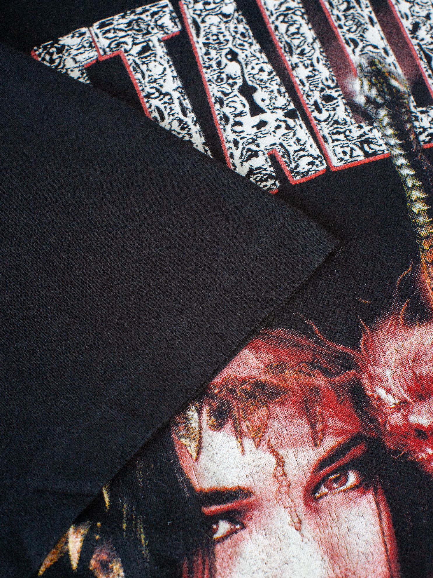 Metallica Vintage 90s Metallica "Don't Give A Fuck" Metal Band T-Shi Size US XL / EU 56 / 4 - 5 Thumbnail