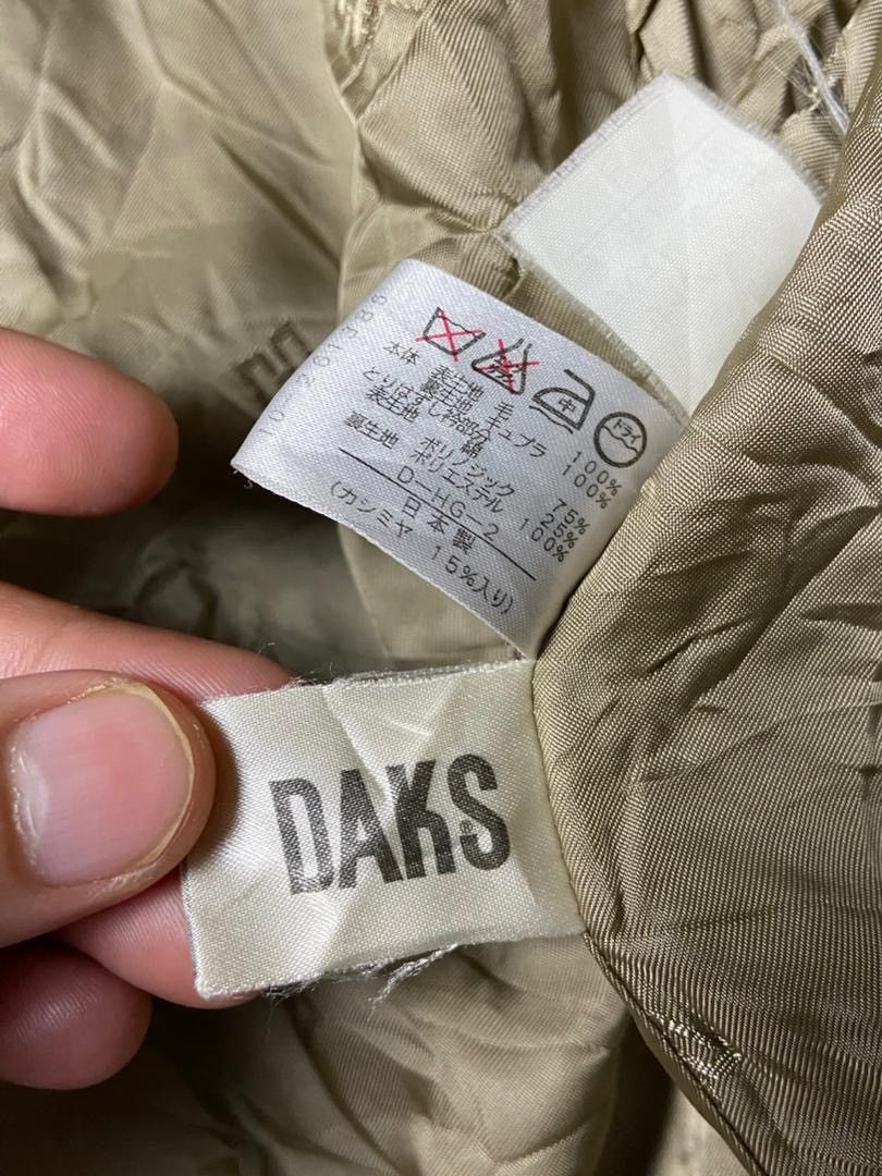 DAKS DAKS London Zipper & Button Jacket (179) Size US M / EU 48-50 / 2 - 4 Thumbnail