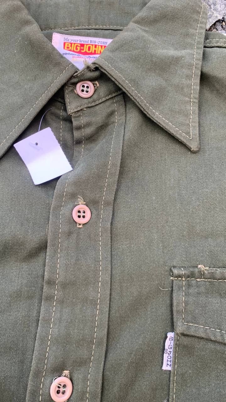 Big John × Vintage vintage Big John military button upGreen Size US M / EU 48-50 / 2 - 2 Thumbnail