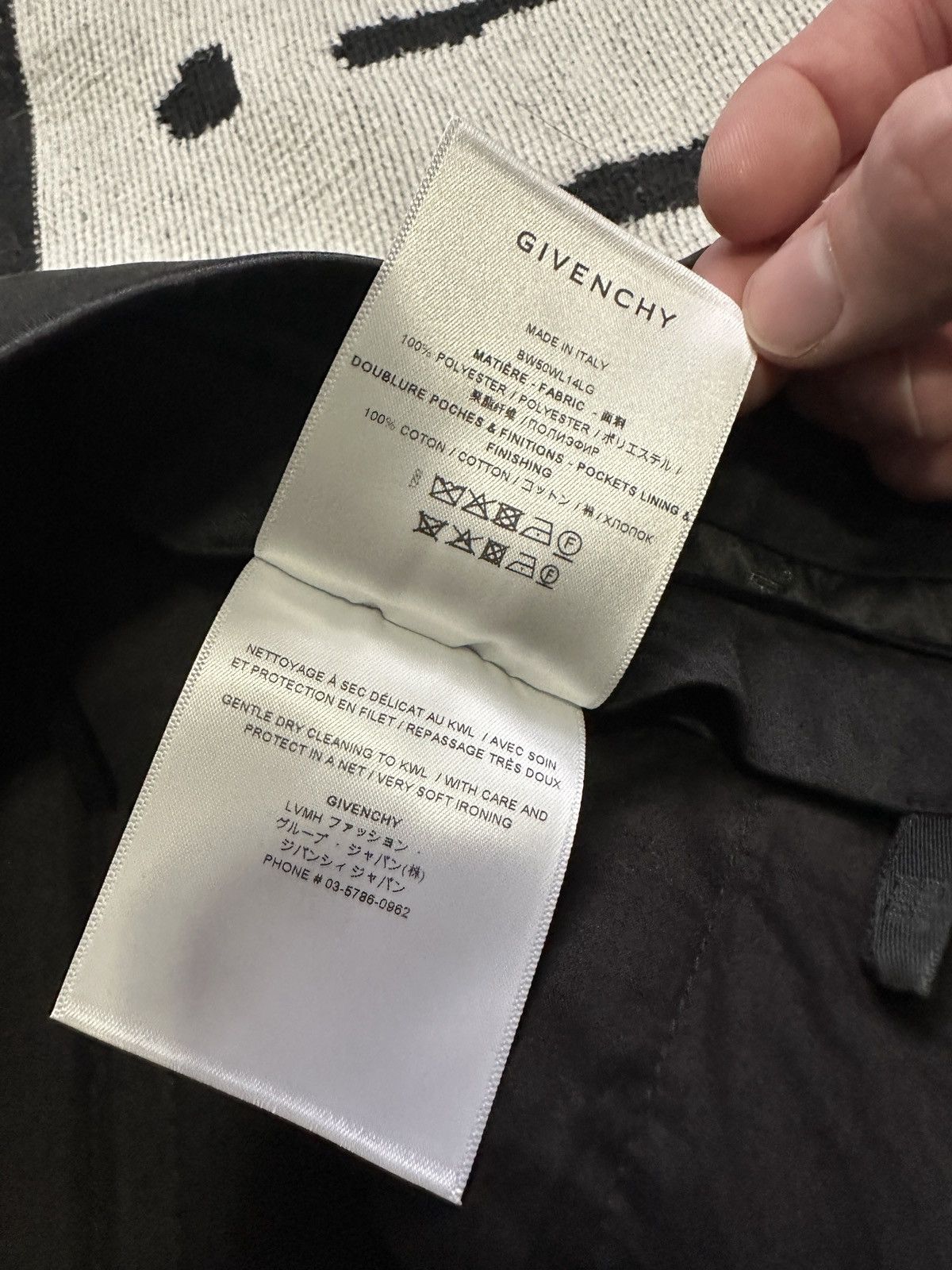 Givenchy Straight-Leg Satin Finish Tailored Trousers Size US 30 / EU 46 - 9 Thumbnail