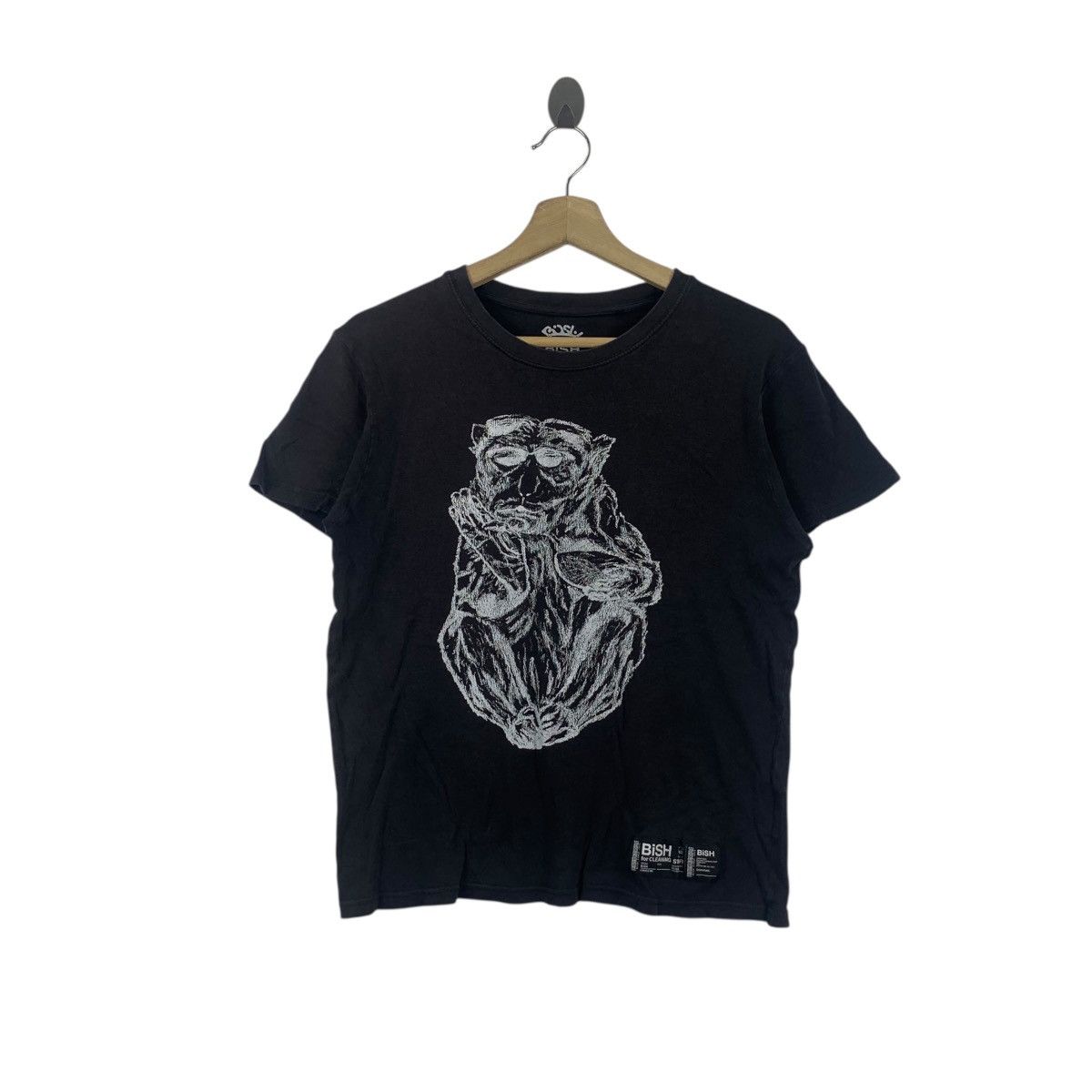 Other BISH SKATEBOARD Cleaning Star Streetwear Tee Shirt Top Size US S / EU 44-46 / 1 - 1 Thumbnail