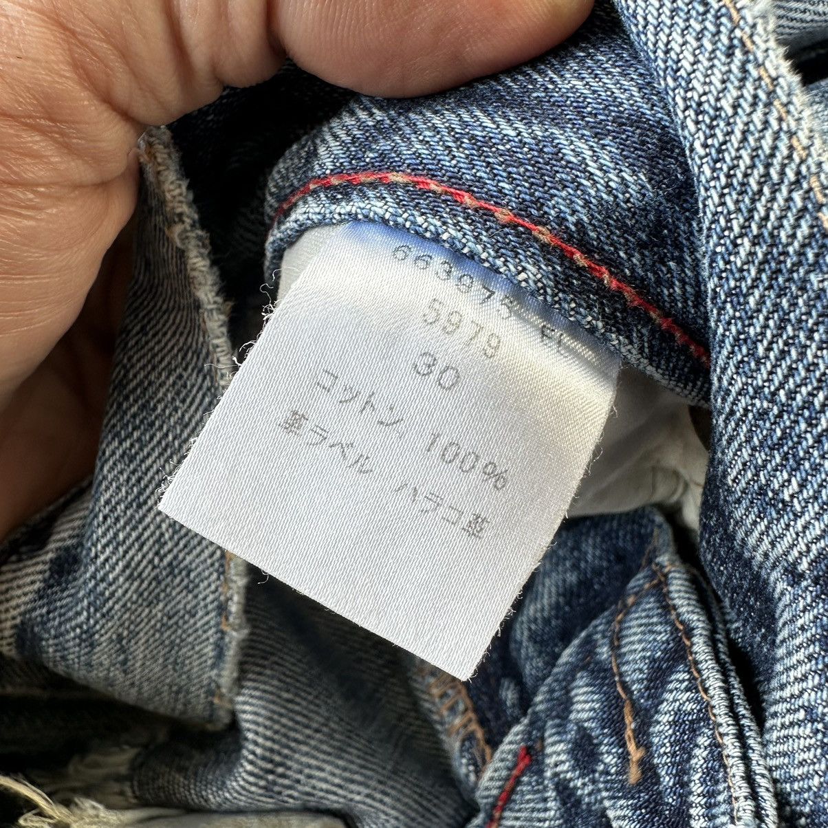 Paul Smith Red Ear Selvedge Faded Vintage Denim W29 D666 Size US 29 - 22 Thumbnail