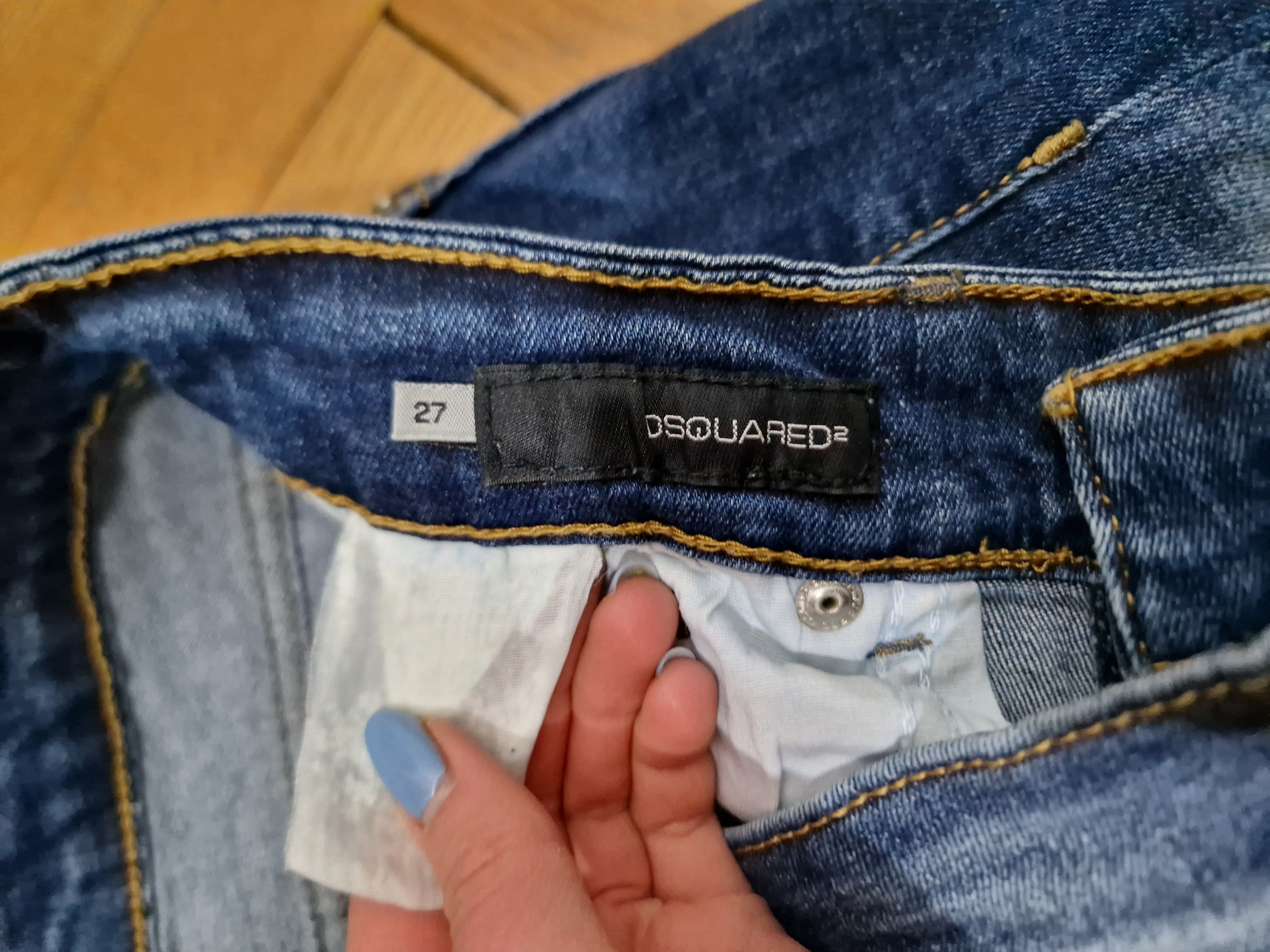 Dsquared2 × Vintage Dsquared2 vintage low waist skinny denim pants Size 27" / US 4 / IT 40 - 4 Thumbnail
