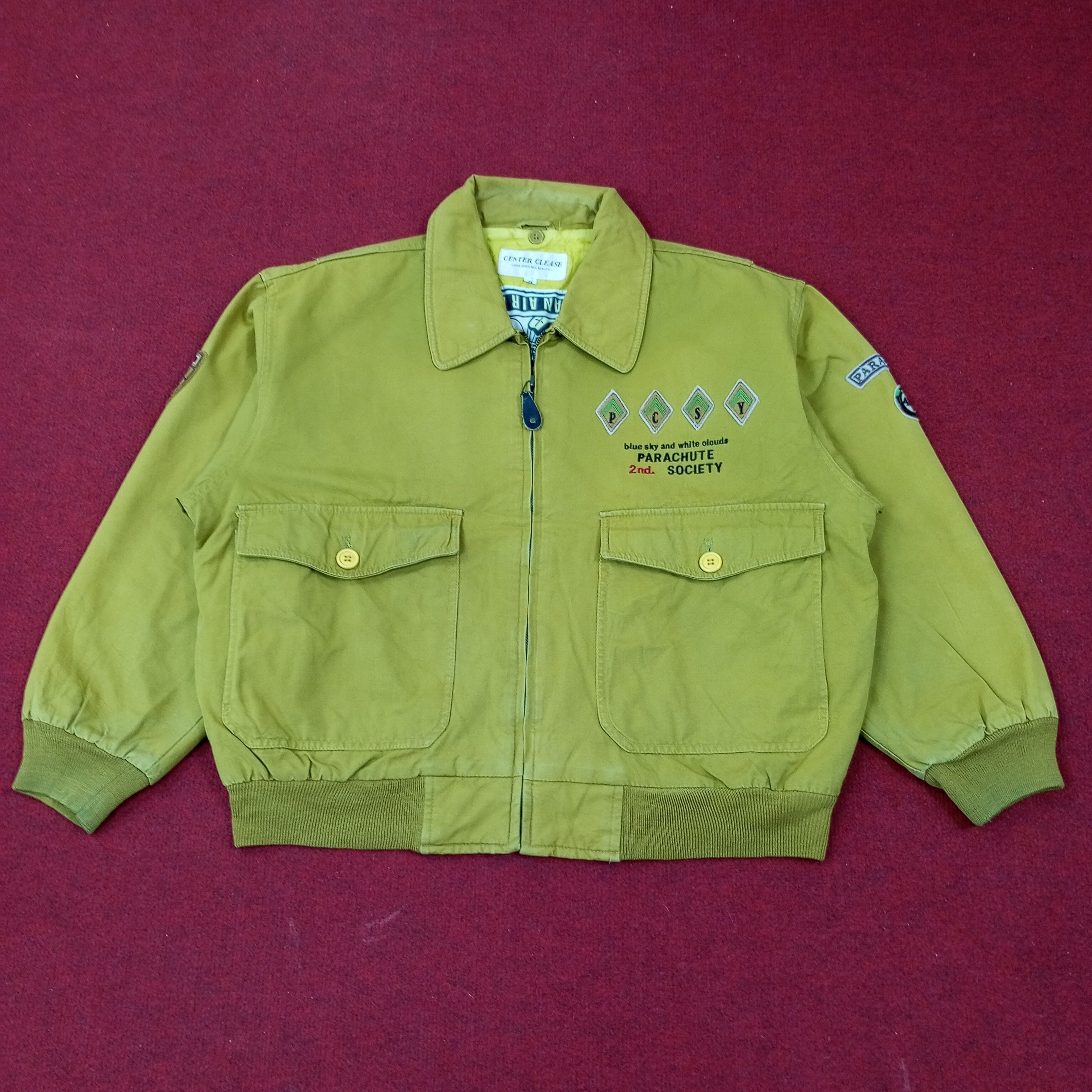 Vintage US Air Force Parachute Jacket c232n26 Size US XL / EU 56 / 4 - 3 Thumbnail