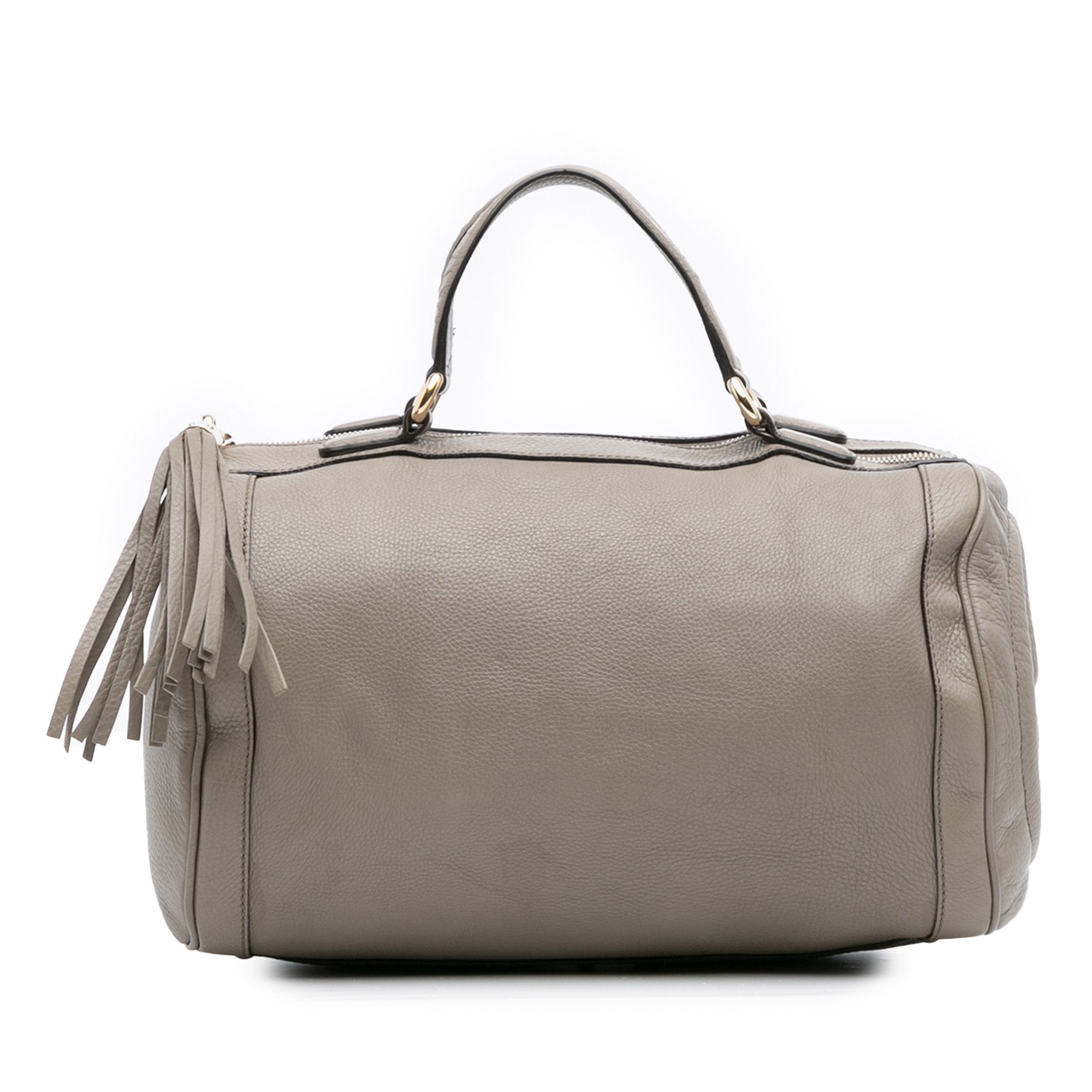 Gucci Gucci Medium Pebbled Calfskin Soho Boston Bag Size ONE SIZE - 1 Thumbnail