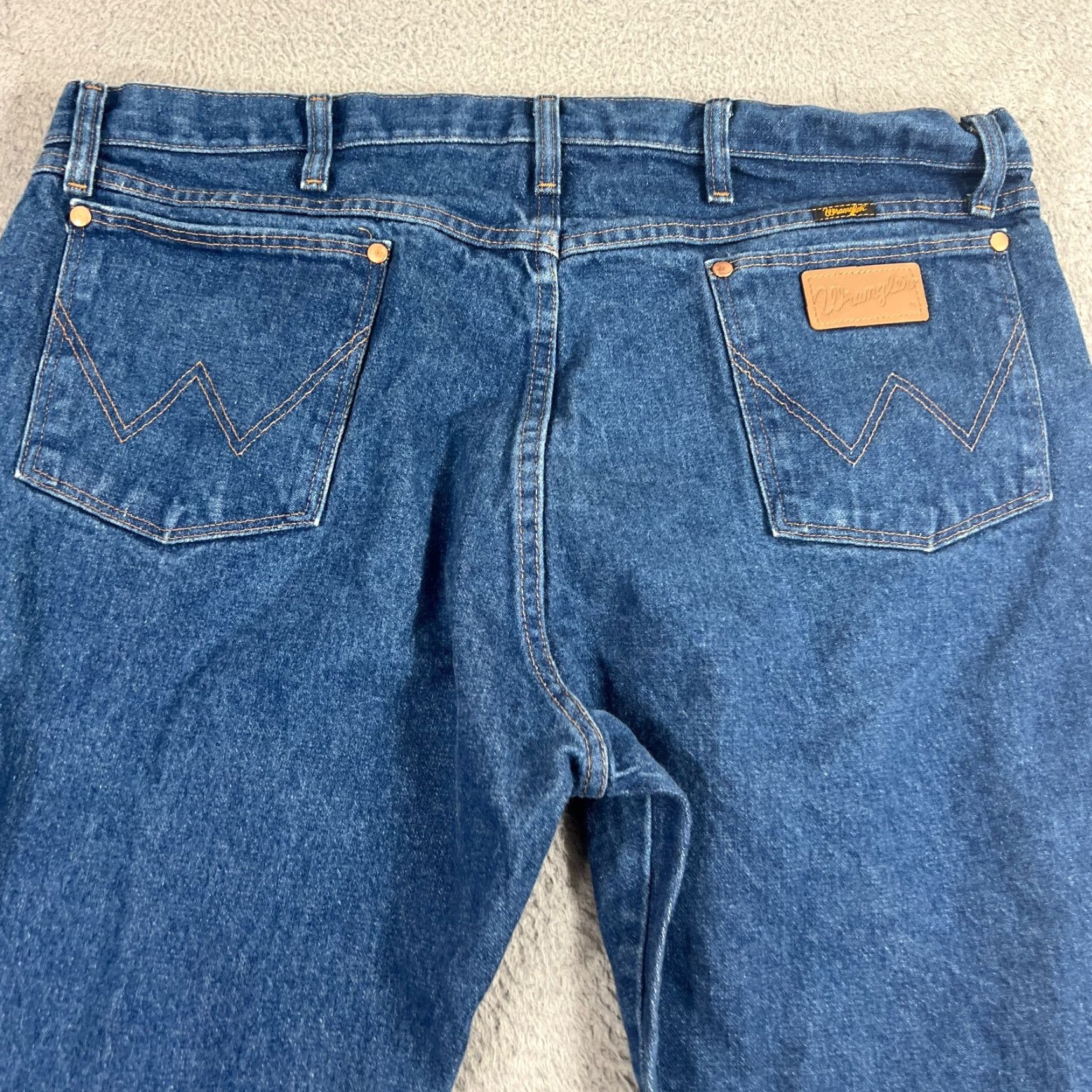 Wrangler VINTAGE Wrangler Cowboy Cut Jeans Men 40x30 Blue Western Denim 13MWZPW Size US 40 / EU 56 - 7 Thumbnail