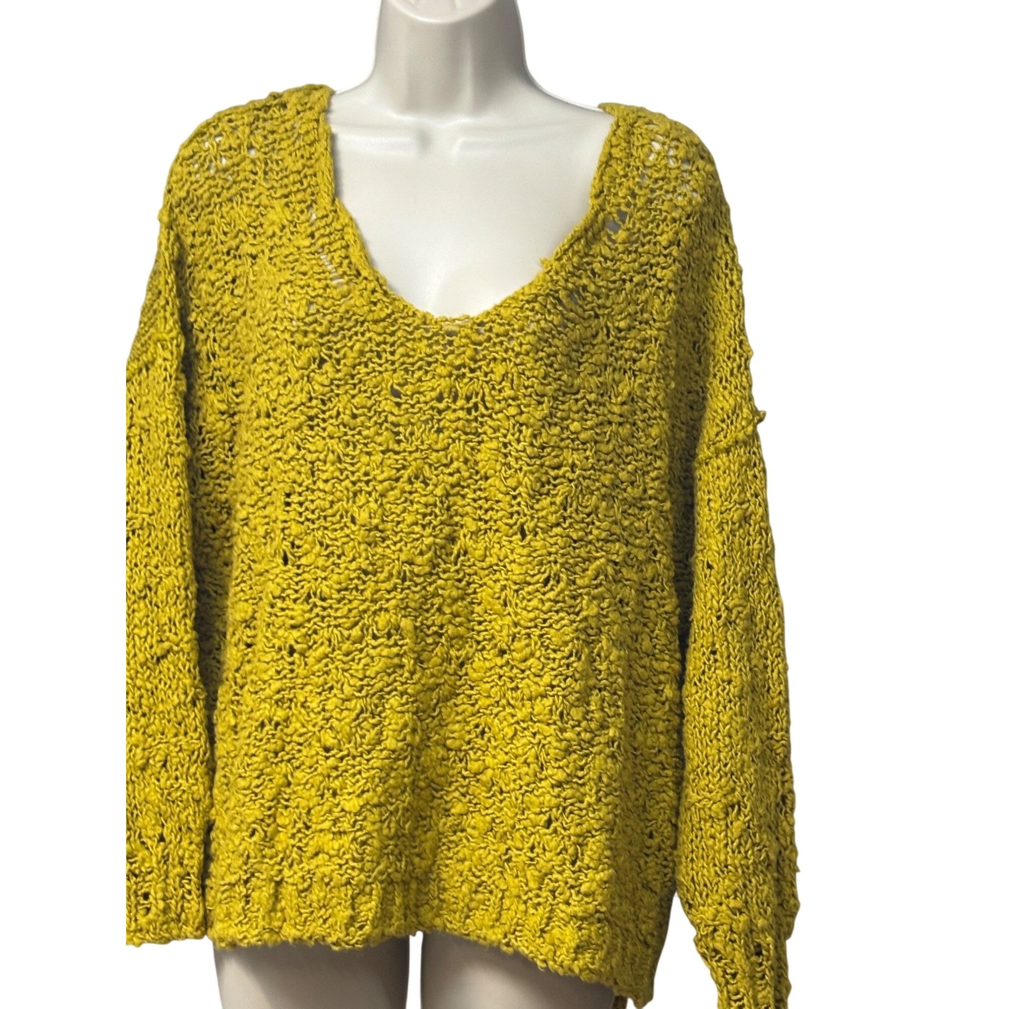 Free People Free People Sunday Shore Pullover Sweater, Gold Show, Size S Size S / US 4 / IT 40 - 12 Thumbnail
