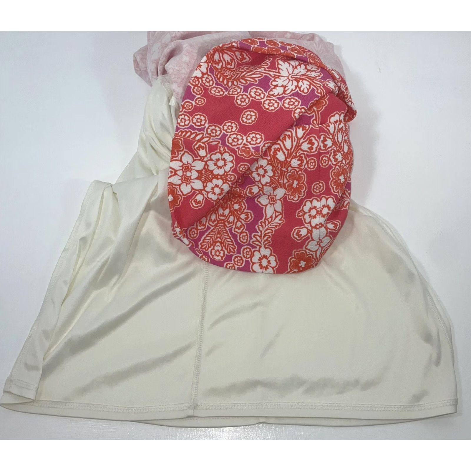 Vintage Kensie Dress Womens 4 Orange Pink Women Sleeveless Lined Sundress Size Floral Pattern EUC Size S / US 4 / IT 40 - 7 Thumbnail