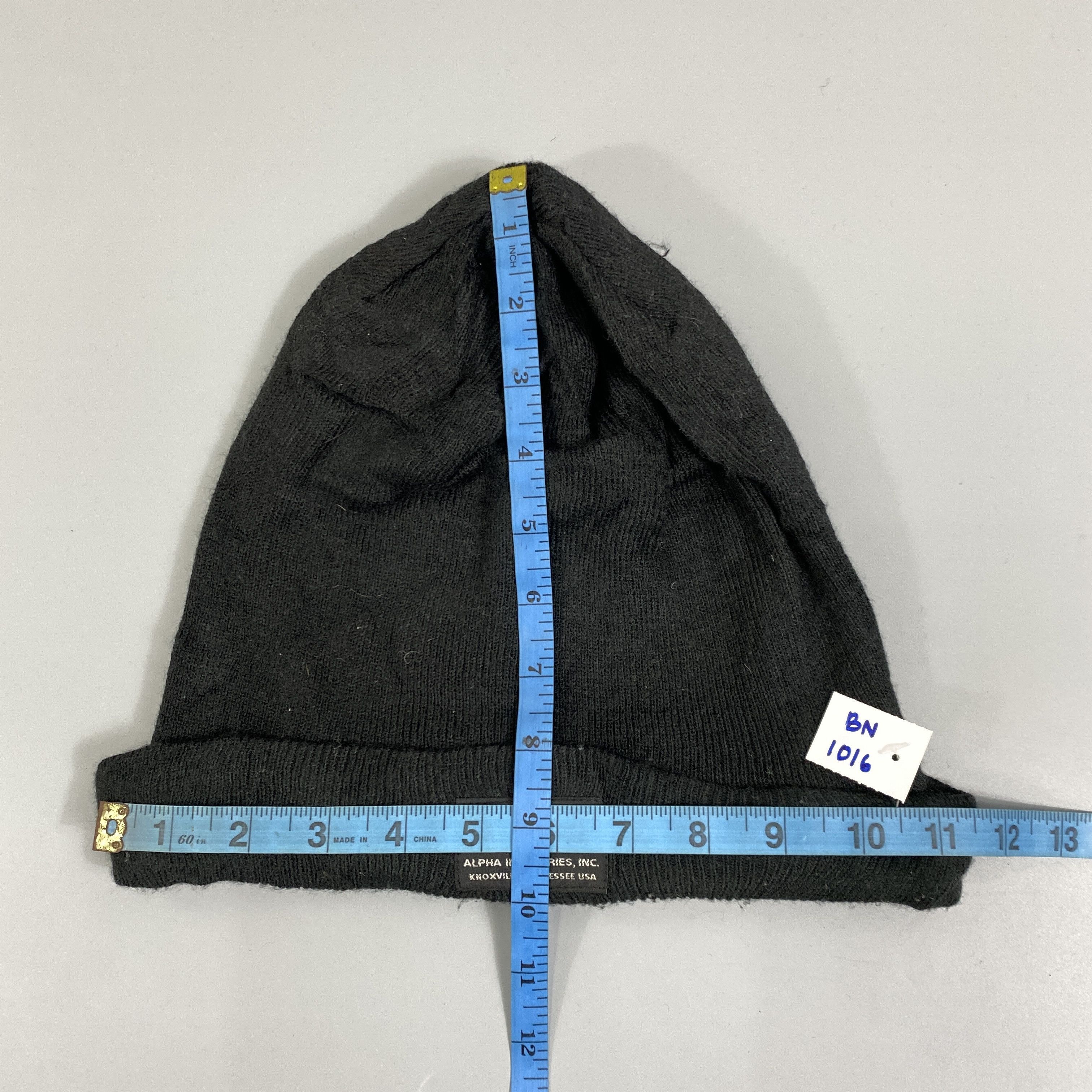 Japanese Brand Alpha Industries Snow Cap Beanie Hat -BN1016 Size ONE SIZE - 5 Thumbnail