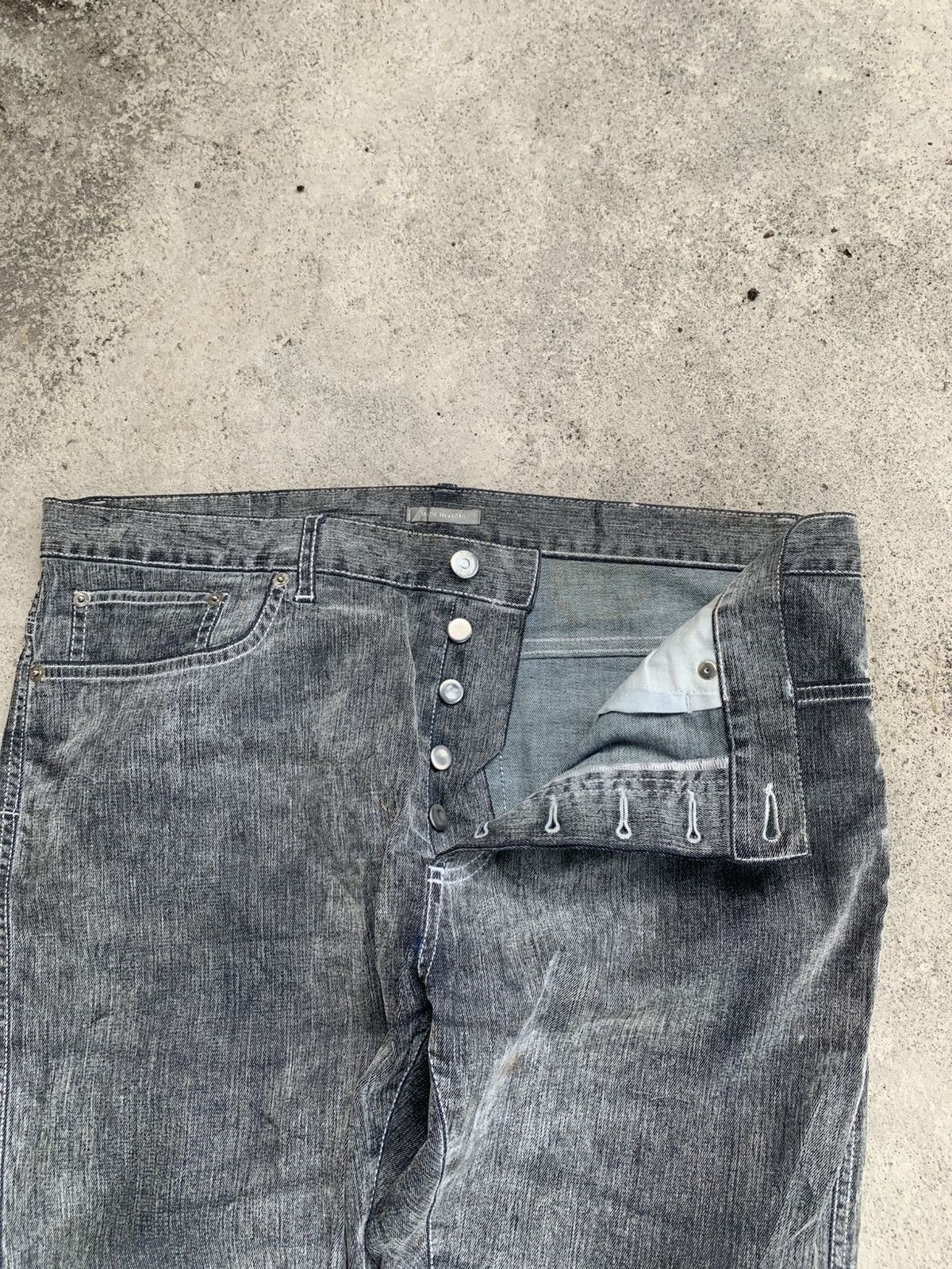 Dior Dior slim 17 regular washed denim pants Size US 29 - 3 Thumbnail