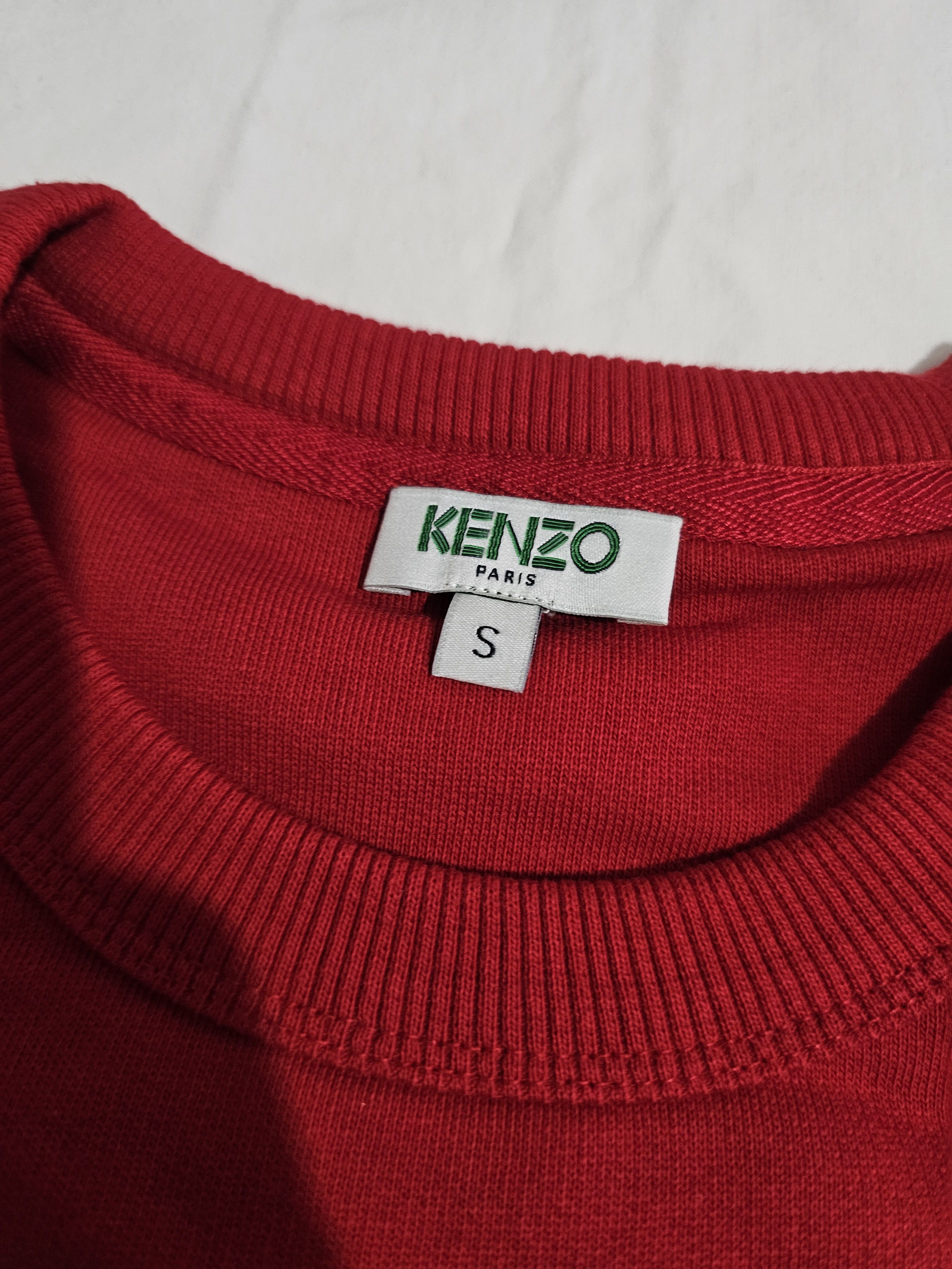 Kenzo Tiger Logo Embroidered Sweatshirt by Kenzo Paris Size S / US 4 / IT 40 - 2 Thumbnail