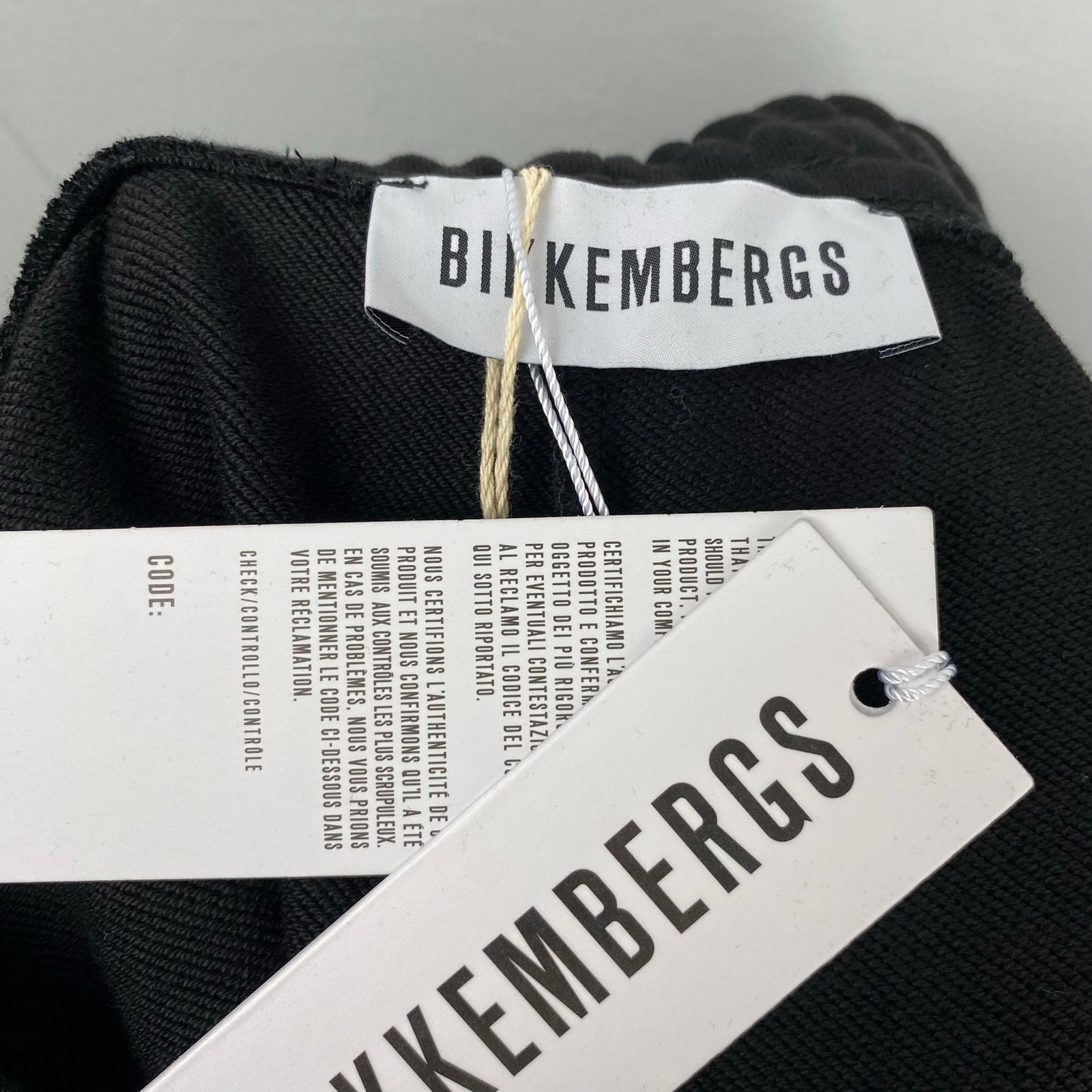 Dirk Bikkembergs Bikkembergs Black Stripe Fleece Athletic Shorts Small Size US 30 / EU 46 - 5 Thumbnail