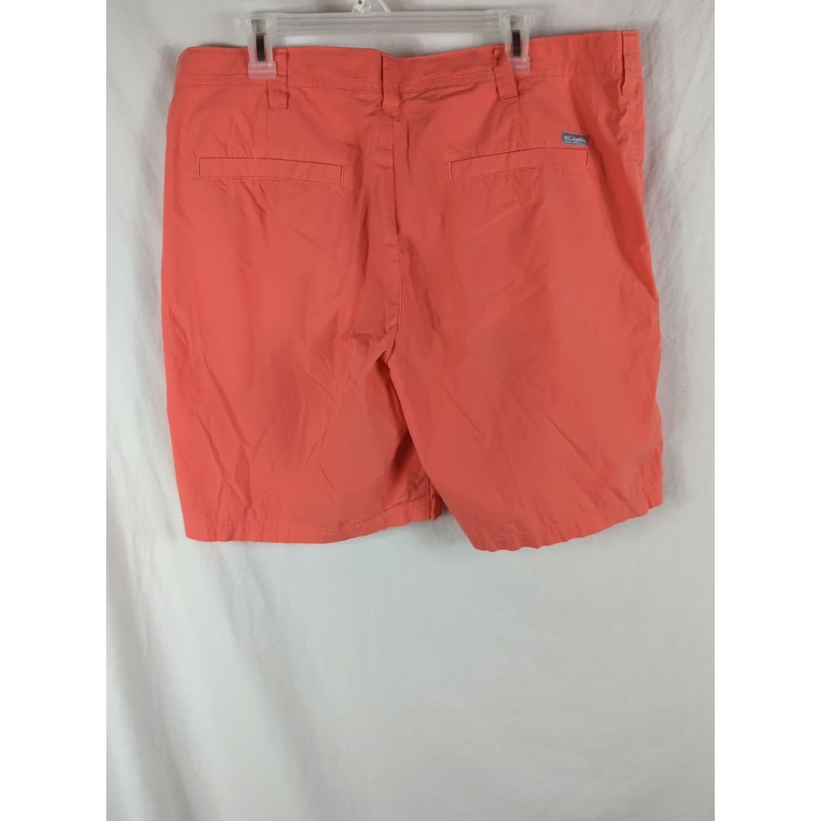 Vintage Columbia Chino Shorts Men 40 Regular Salmon Outdoor Golf Casual Travel Slim Fit/Regular Size US 40 / EU 56 - 3 Thumbnail