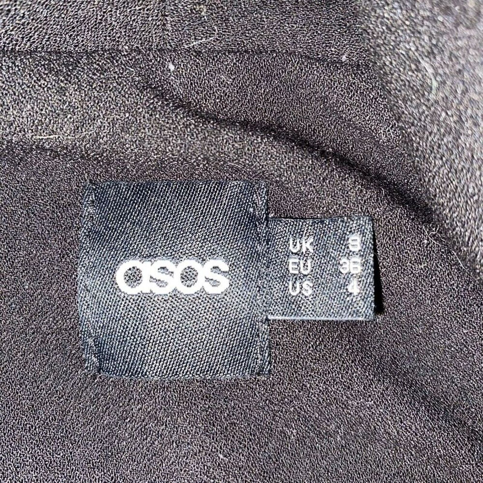 Asos ASOS Black Blazer Suit Jacket | Sz 4 Size S / US 4 / IT 40 - 3 Thumbnail