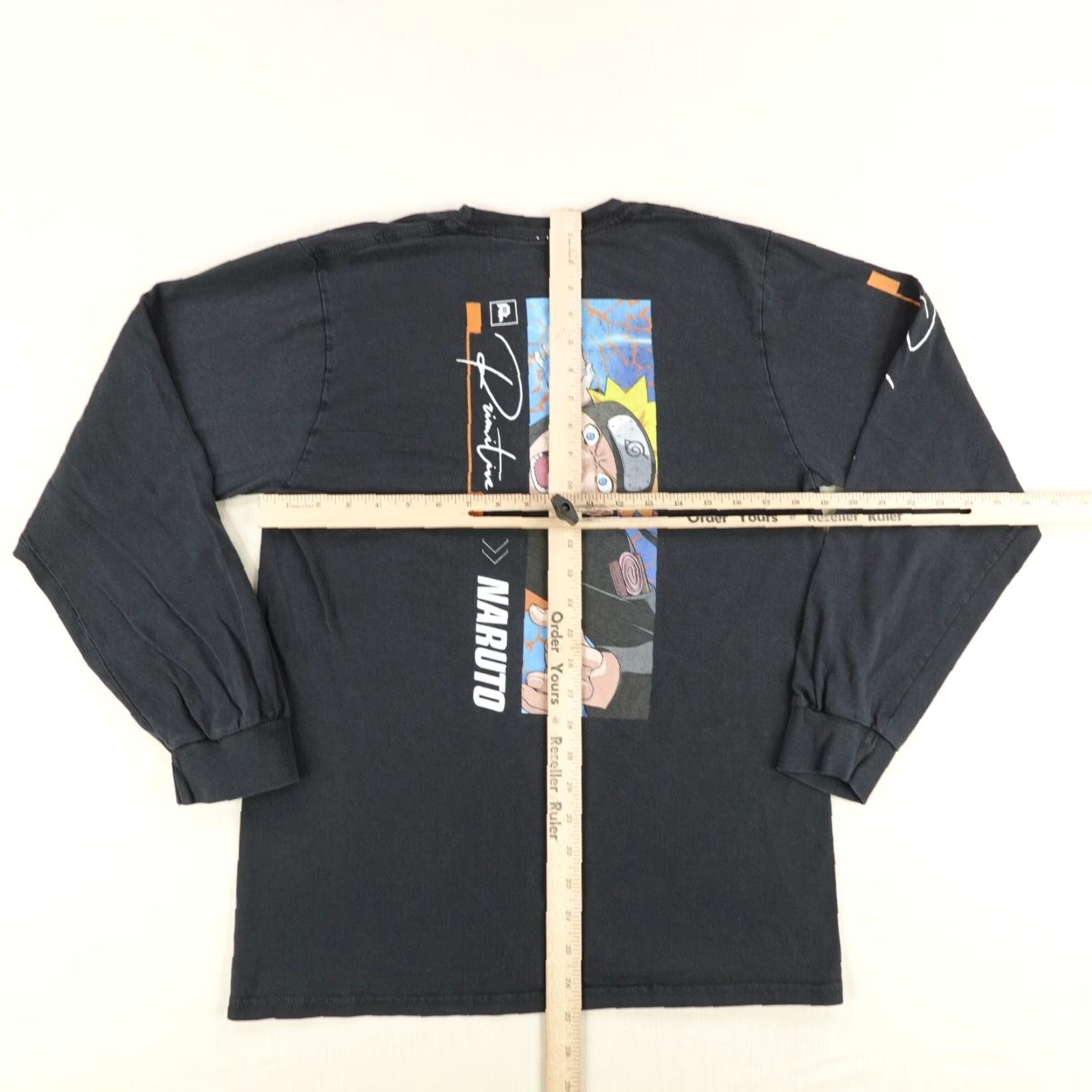 Primitive VINTAGE Primitive Shirt Mens Medium Black Naruto Graphic Print Tee 90s Anime Skater Mens Size US M / EU 48-50 / 2 - 7 Thumbnail