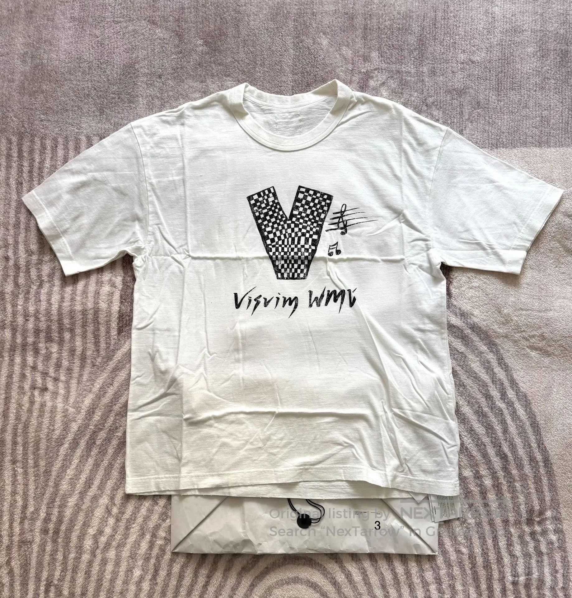 Visvim VISVIM 25SS JUMBO TEE S/S V CRASH. Size US M / EU 48-50 / 2 - 1 Thumbnail