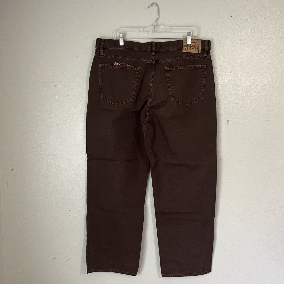 Stussy Classic Jean Washed Canvas Denim Size US 38 / EU 54 - 4 Thumbnail