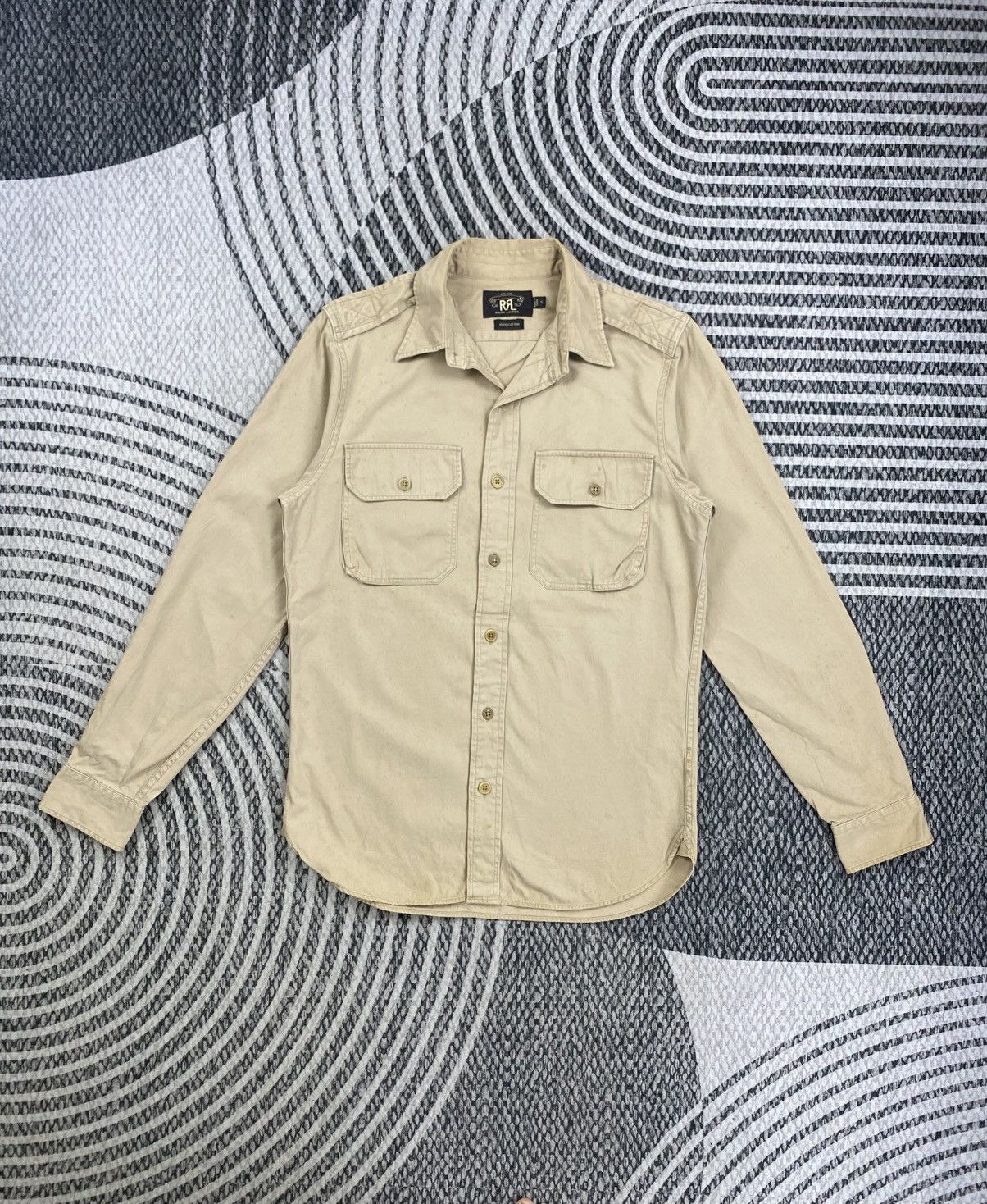 RRL Ralph Lauren 🔥STEALS RRL Ralph Lauren Casual Cotton Button Up Shirt Size US M / EU 48-50 / 2 - 5 Thumbnail