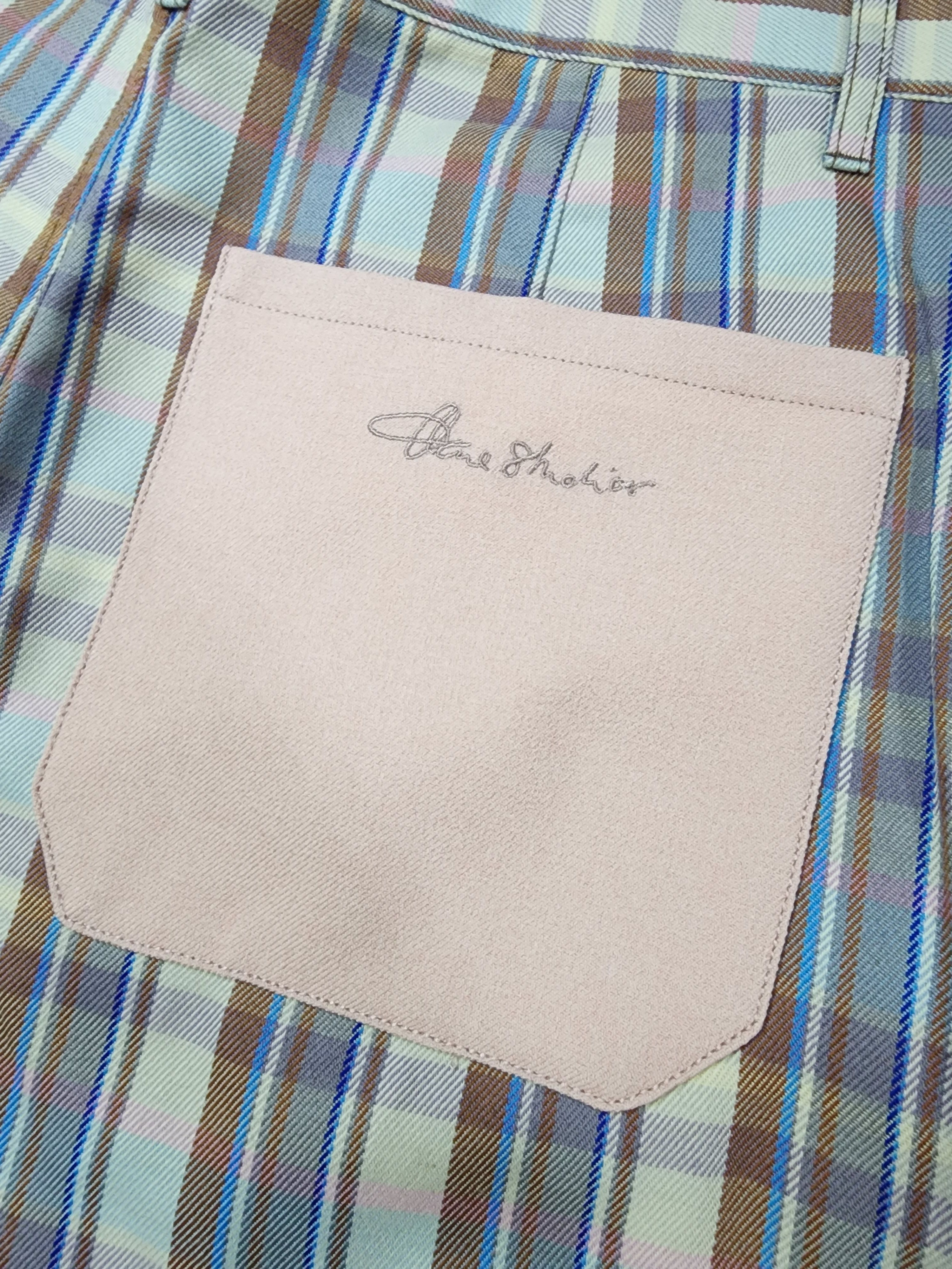 Acne Studios Wool-blend Checked Trousers Size US 34 / EU 50 - 7 Thumbnail