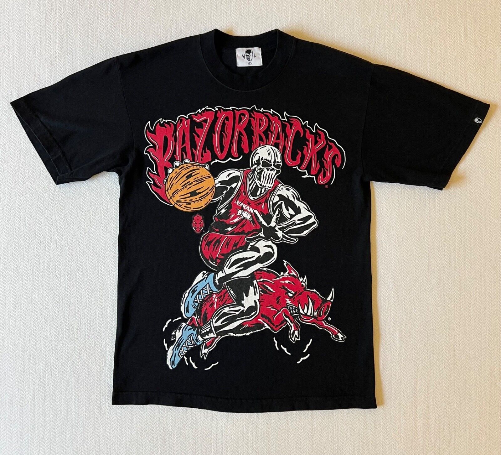 Warren Lotas Warren Lotas Razorbacks Calling the Hogs Shirt Size US S / EU 44-46 / 1 - 1 Thumbnail