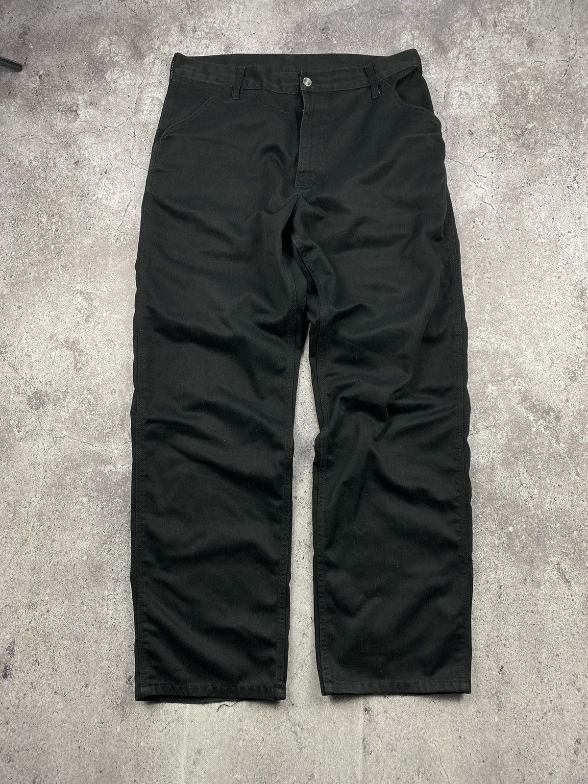 Carhartt Vintage Carhartt Simple Pants Baggy Straight Workers Skate Size US 34 / EU 50 - 3 Thumbnail