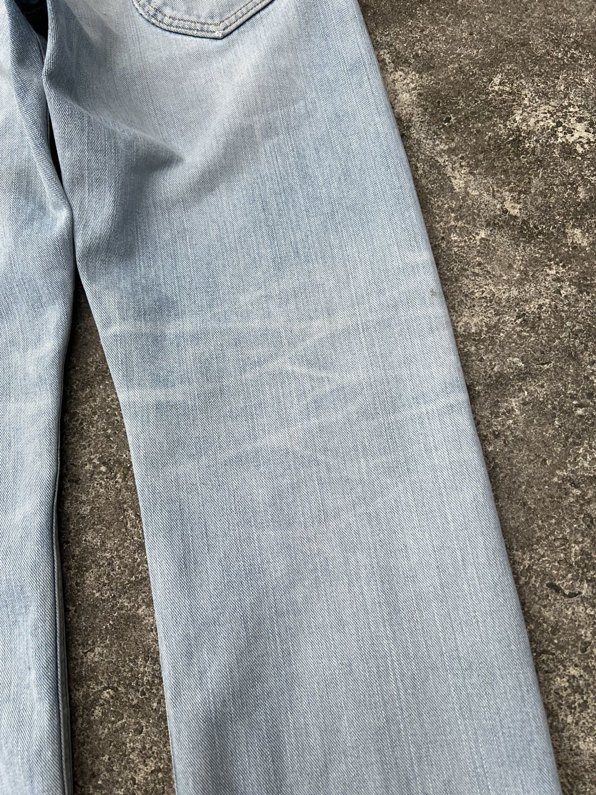 Japanese Brand Vintage 90’s Lee Riders Sanforized Selvedge Faded Jean Size US 30 / EU 46 - 19 Thumbnail