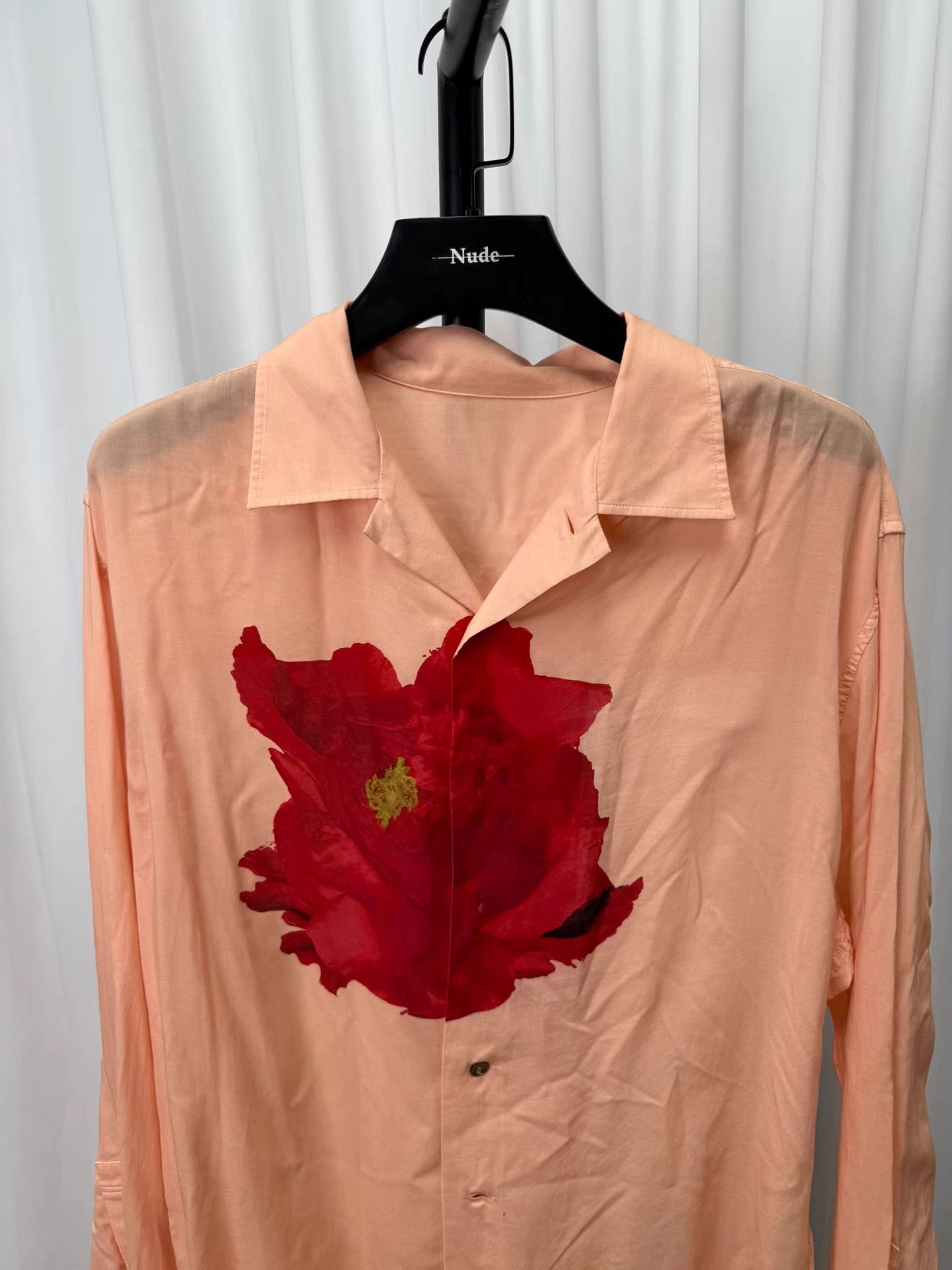 Yohji Yamamoto yohji yamamoto y's for men New Large Floral Shirt K20 Size US L / EU 52-54 / 3 - 3 Thumbnail