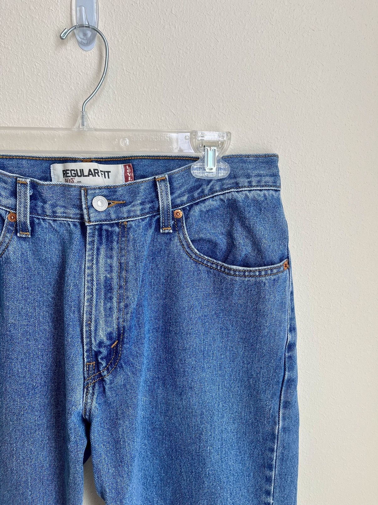 Levi's Levis 505 Medium Wash Denim Size US 32 / EU 48 - 4 Thumbnail