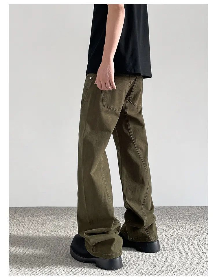 Japanese Brand × Jean Baggy Khaki Pants Size US 30 / EU 46 - 1 Thumbnail