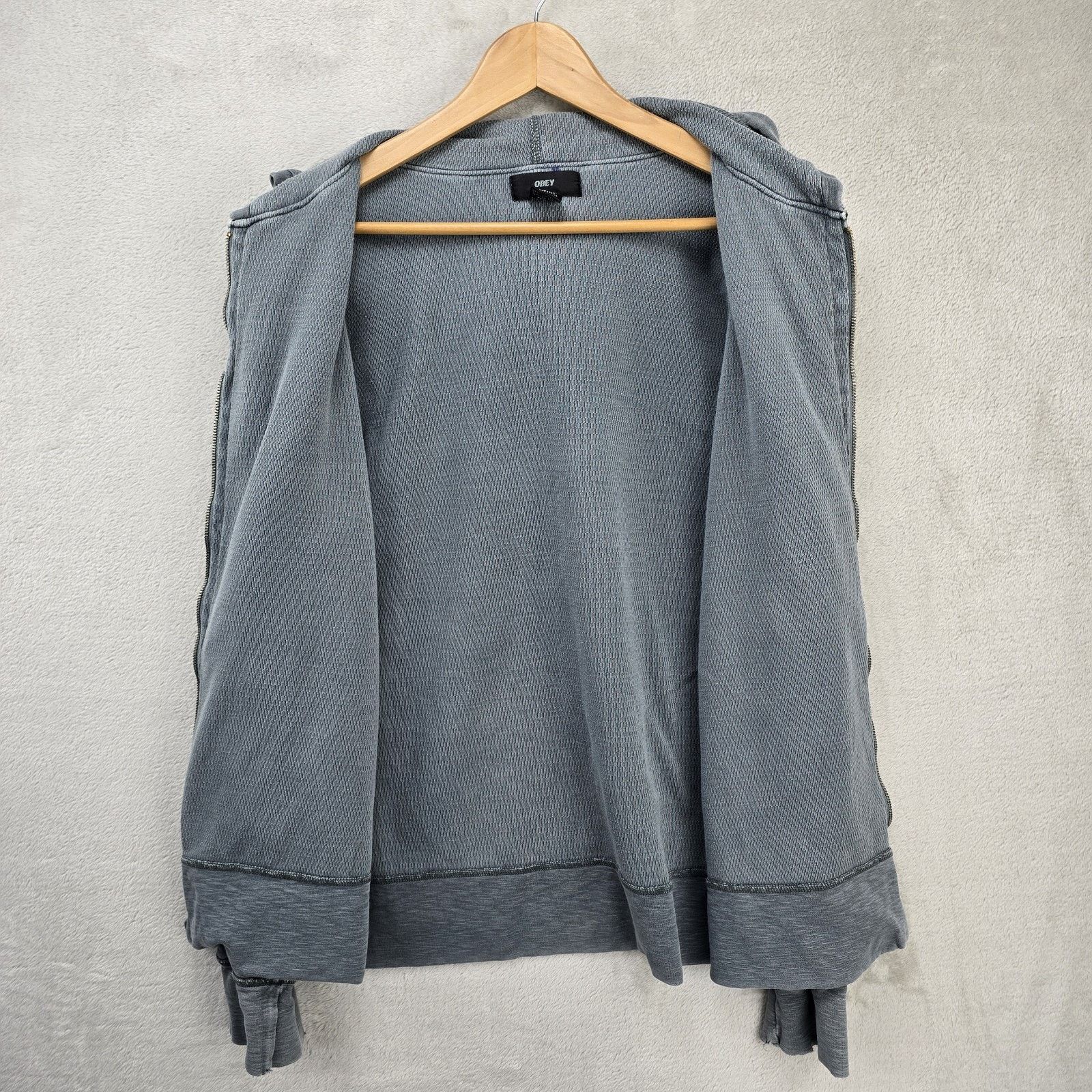 Obey Vtg Obey Full-Zip Hoodie Sweatshirt Medium Flower Skater Y2K Size US M / EU 48-50 / 2 - 7 Thumbnail