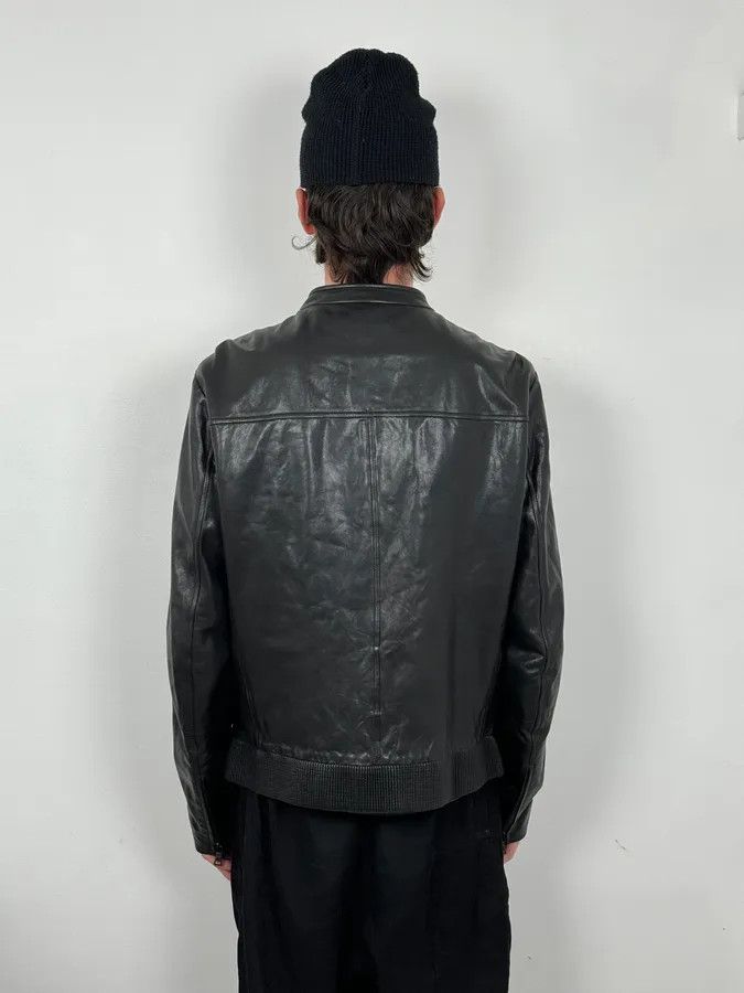 Prada AW2011 Prada Black Biker Leather Jacket Size US M / EU 48-50 / 2 - 3 Thumbnail