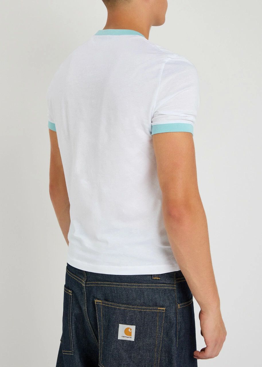 Jacquemus o1h1sh10525 Le T-Shirt Venice in White Size US L / EU 52-54 / 3 - 3 Thumbnail
