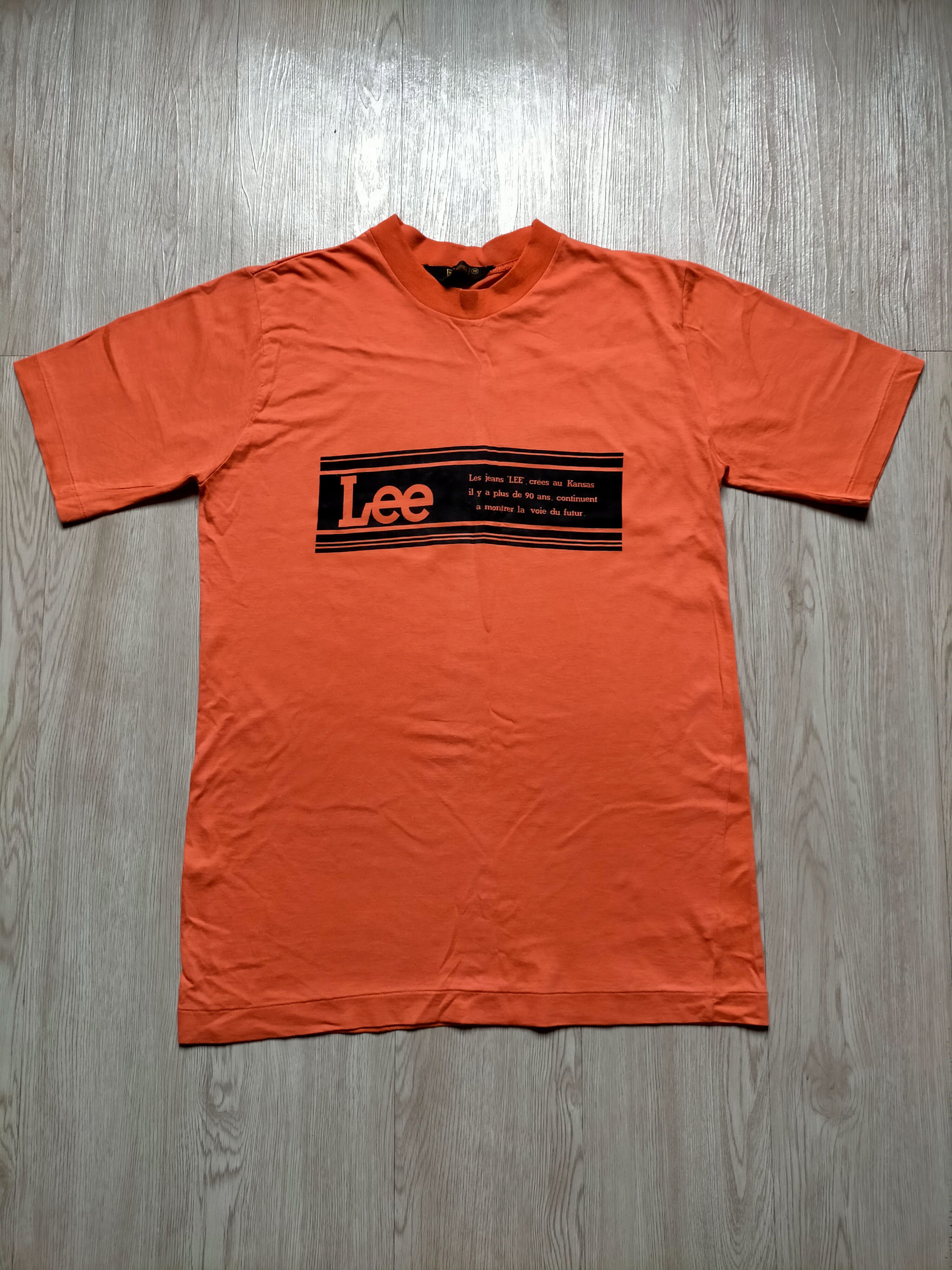 Lee Vintage 90s Lee single stich tee Size US M / EU 48-50 / 2 - 2 Thumbnail