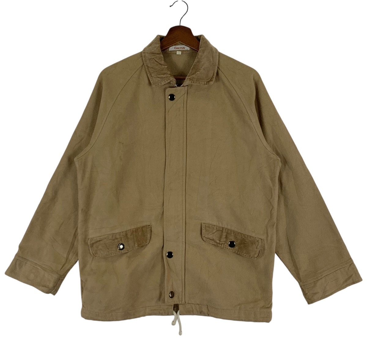Designer × Japanese Brand × Vintage VINTAGE CACTUS BRAND COTTON BROWN JACKET Size US M / EU 48-50 / 2 - 1 Thumbnail