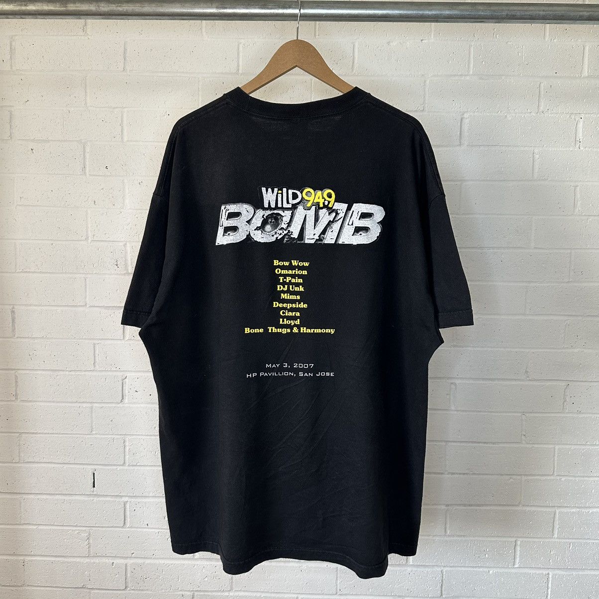 Vintage Wild 94.9 Bomb 2007 Hip-Hop Music Festival T-Shirt Size US XXL / EU 58 / 5 - 2 Thumbnail