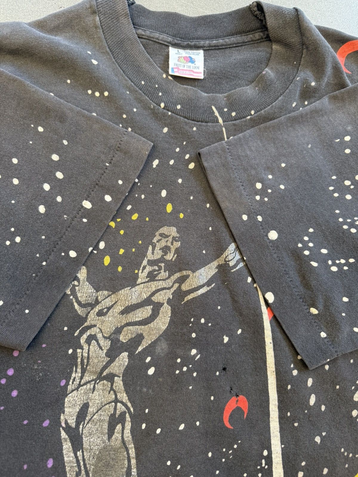Marvel Comics 1994 Vintage Marvel Comics Images Silver Surfer Mega Tee Size US L / EU 52-54 / 3 - 8 Thumbnail
