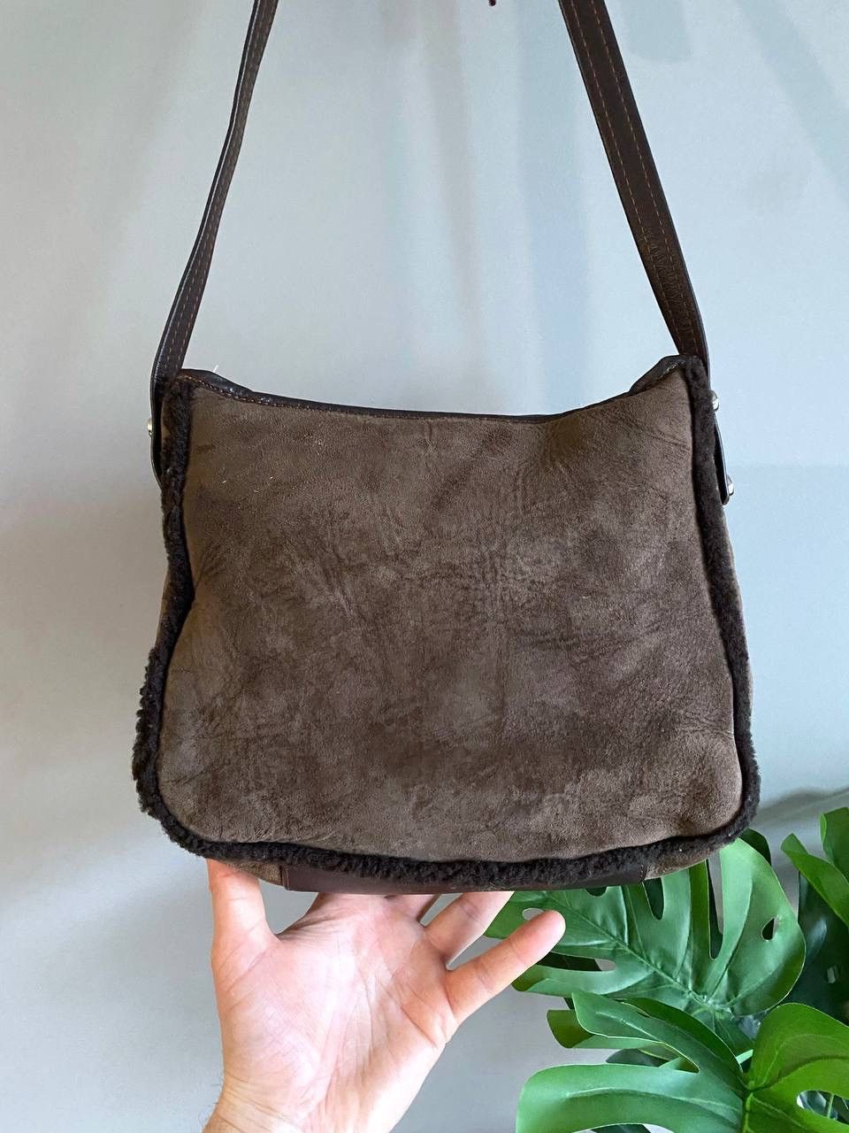 Ugg × Vintage UGG Australia Vintage Leather Brown Bag, Made in Australia Size ONE SIZE - 10 Thumbnail