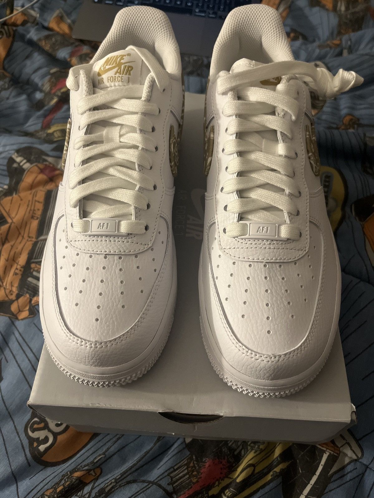Nike Air Force 1 Barley White Size US 9 / EU 42 - 7 Thumbnail