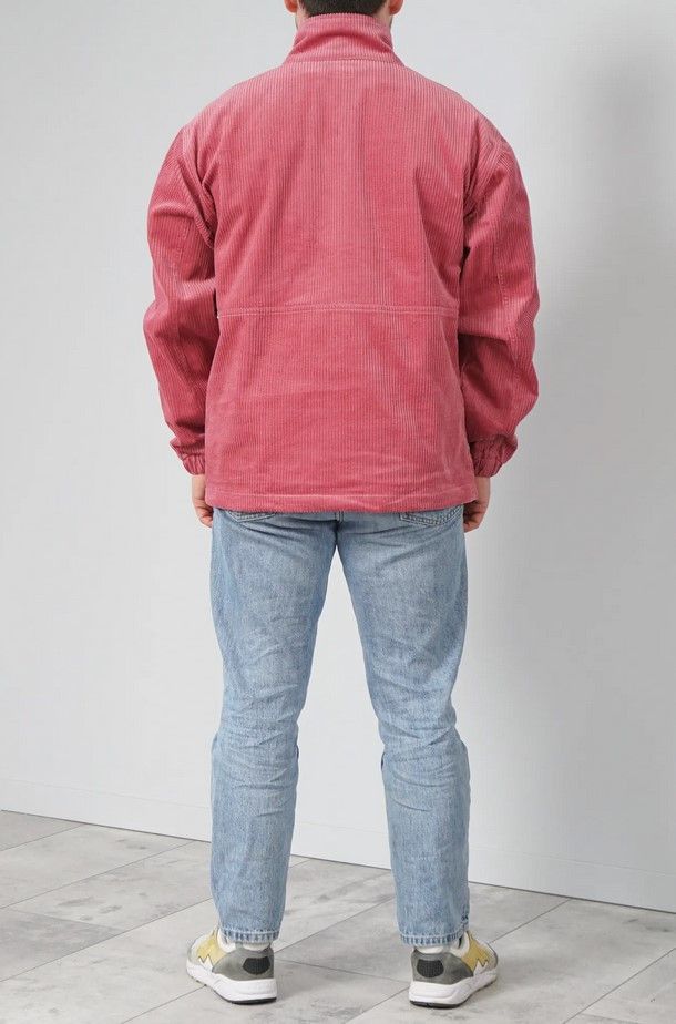 Obey Obey Corduroy Anorak Pullover Half Zip Top Jacket Size US L / EU 52-54 / 3 - 2 Thumbnail
