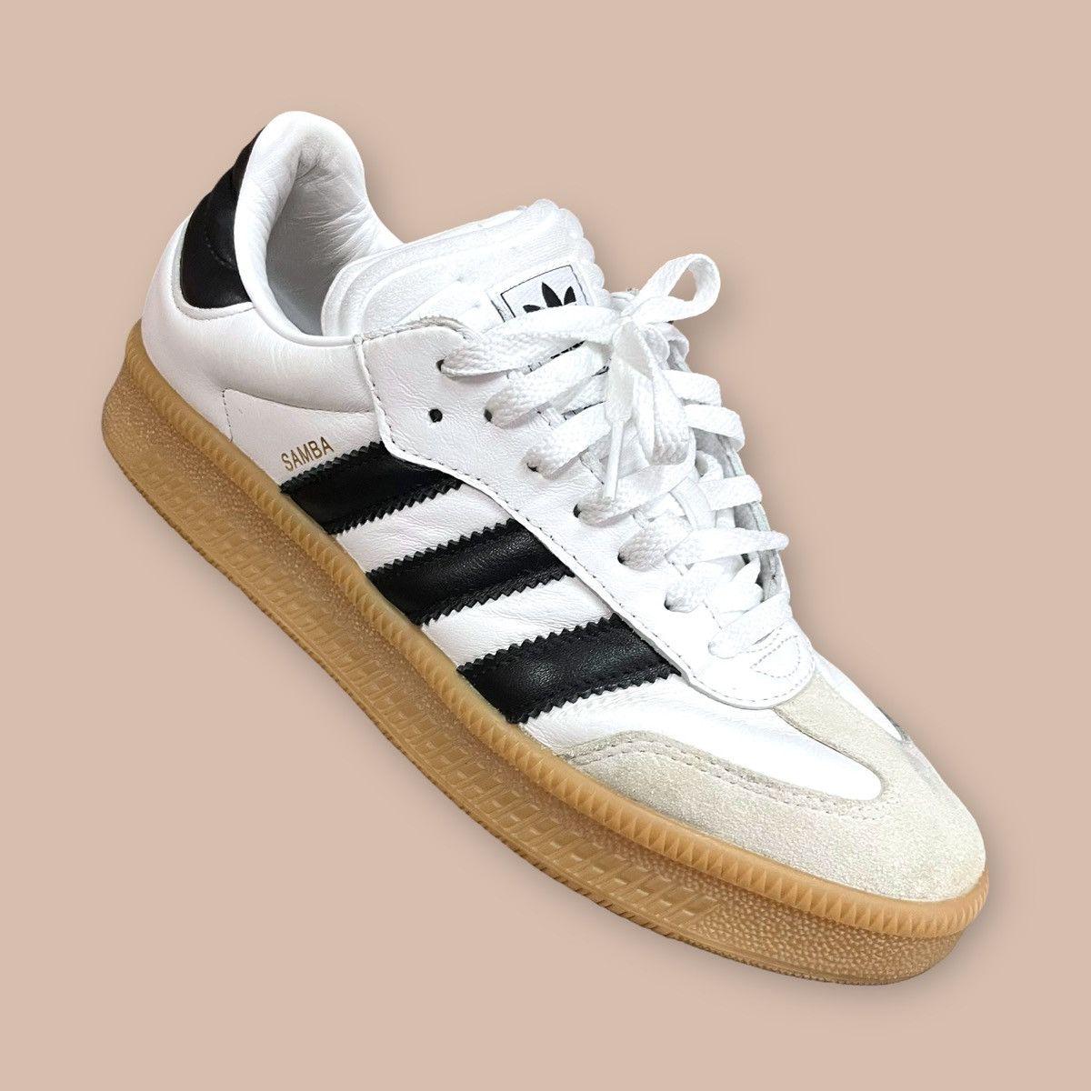 Adidas Adidas Samba XLG 'White Black Gum' Size US 9.5 / EU 42-43 - 9 Thumbnail