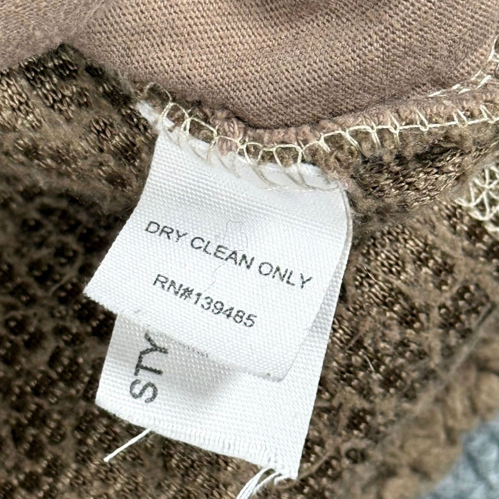 Vintage Sherpa Quarter Zip Fleece Pullover Small Brown Pockets Fall Winterwear Cabincore Size S / US 4 / IT 40 - 6 Thumbnail