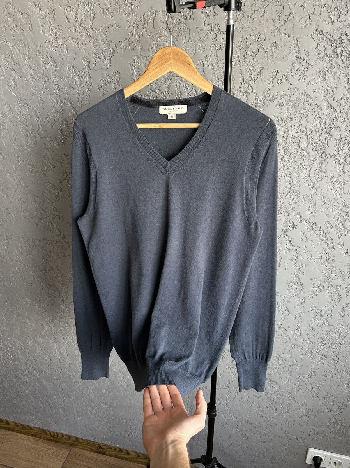 Burberry Burberry London Man's Premium cotton sweater Size US M / EU 48-50 / 2 - 1 Thumbnail