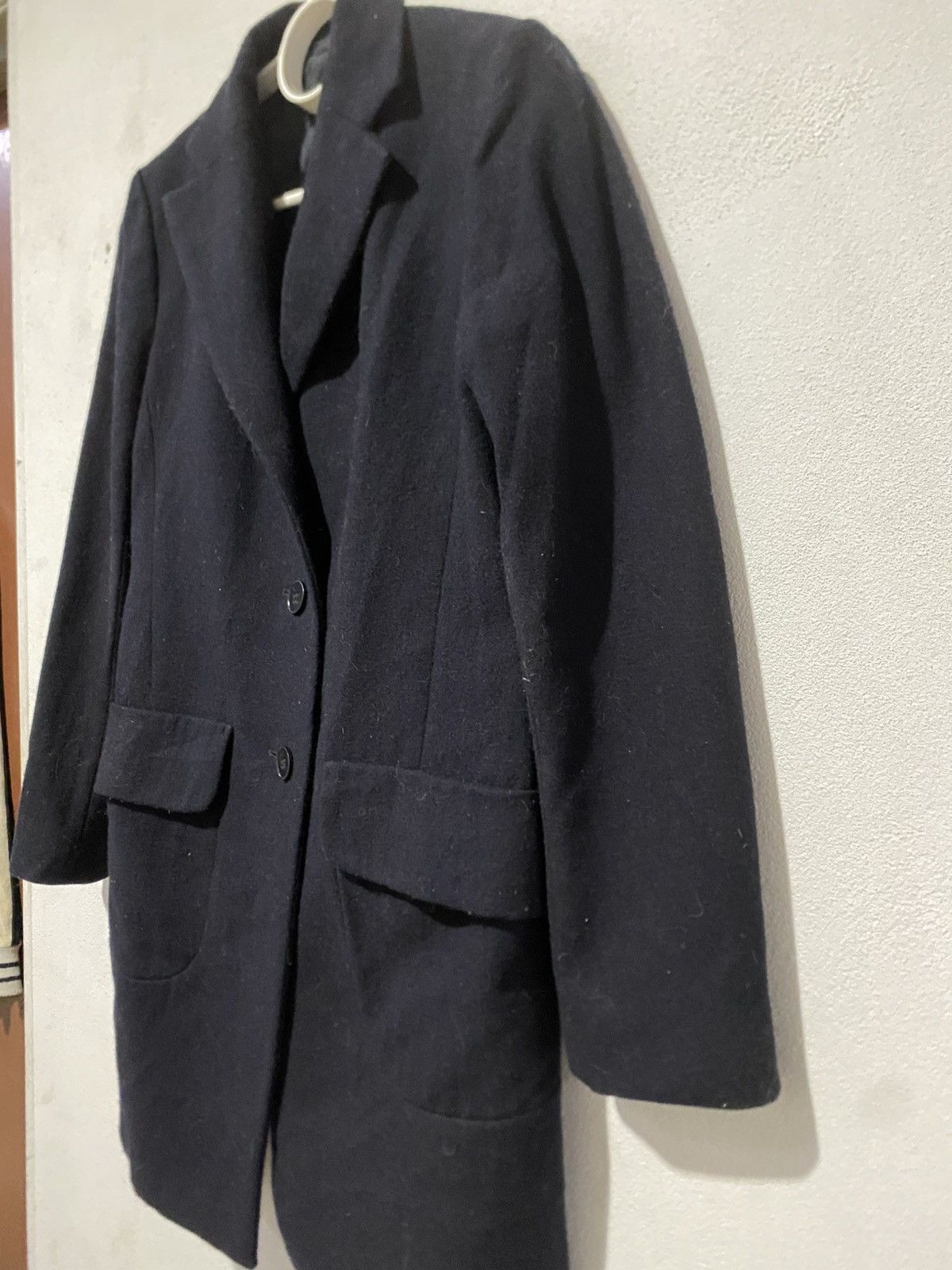 Japanese Brand × Jil Sander × Uniqlo Uniqlo x Jil Sander Long Jacket Wool Material Size M / US 6-8 / IT 42-44 - 5 Thumbnail