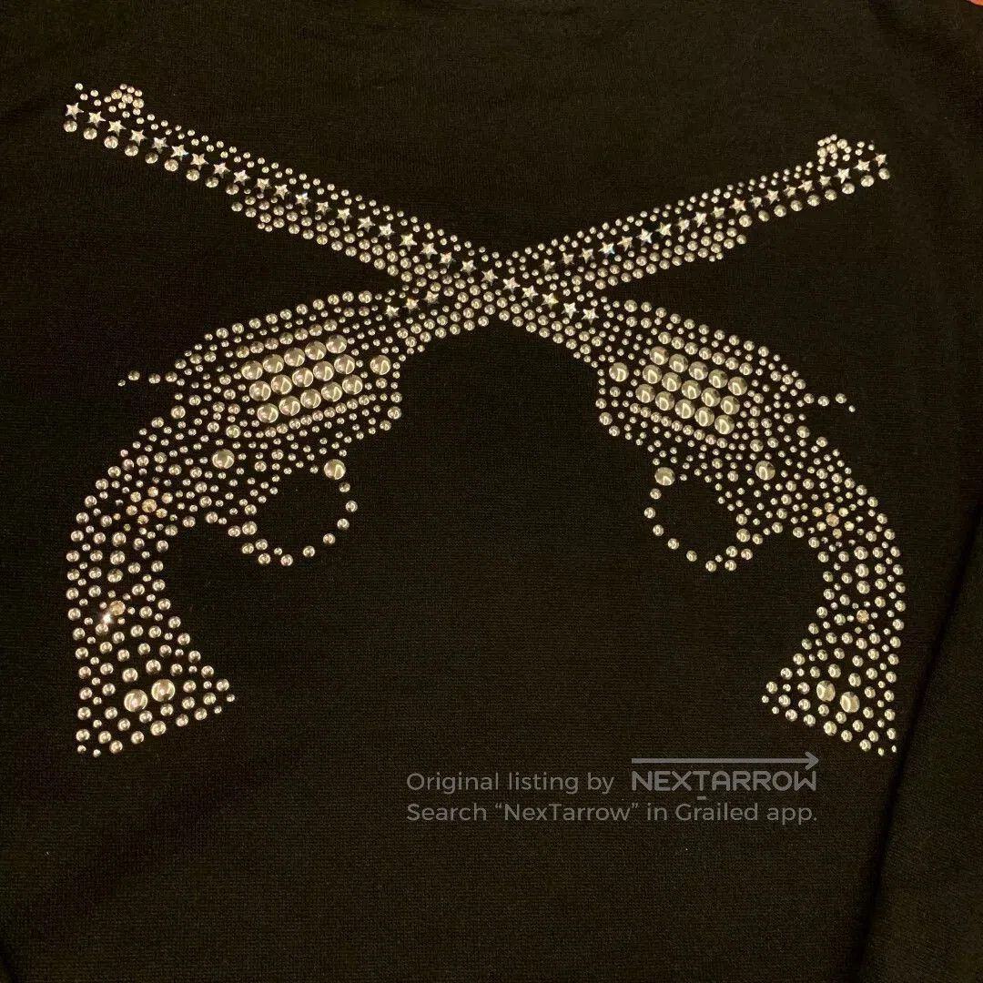 Roar Roar Star Rhinestone Double Gun Pullover. Size US M / EU 48-50 / 2 - 4 Thumbnail